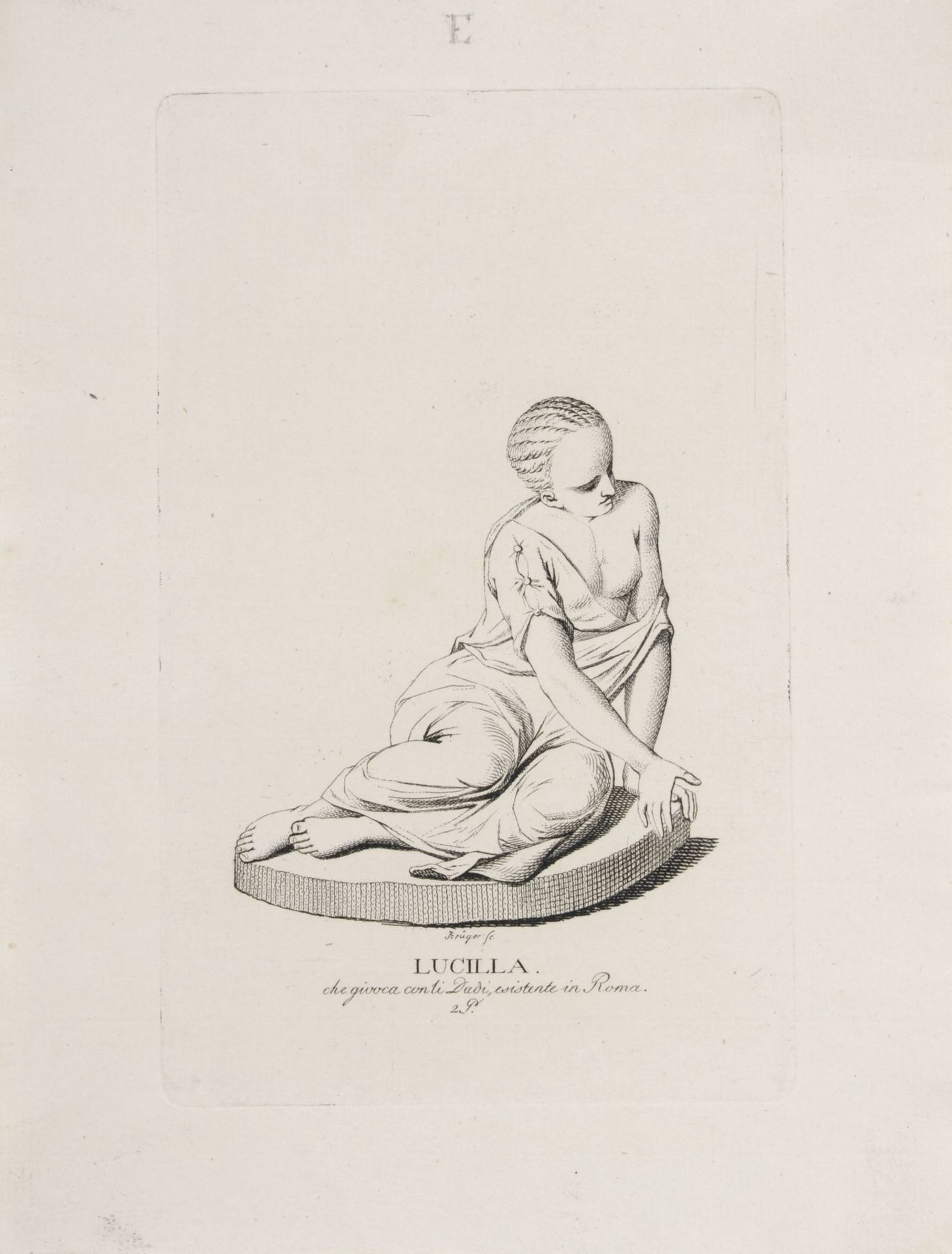 Ephraim Gottlieb Krüger und J. G. Seiffert, Konvolut von 22 Kupferstichen nach antiken Skulpturen. - Image 4 of 9