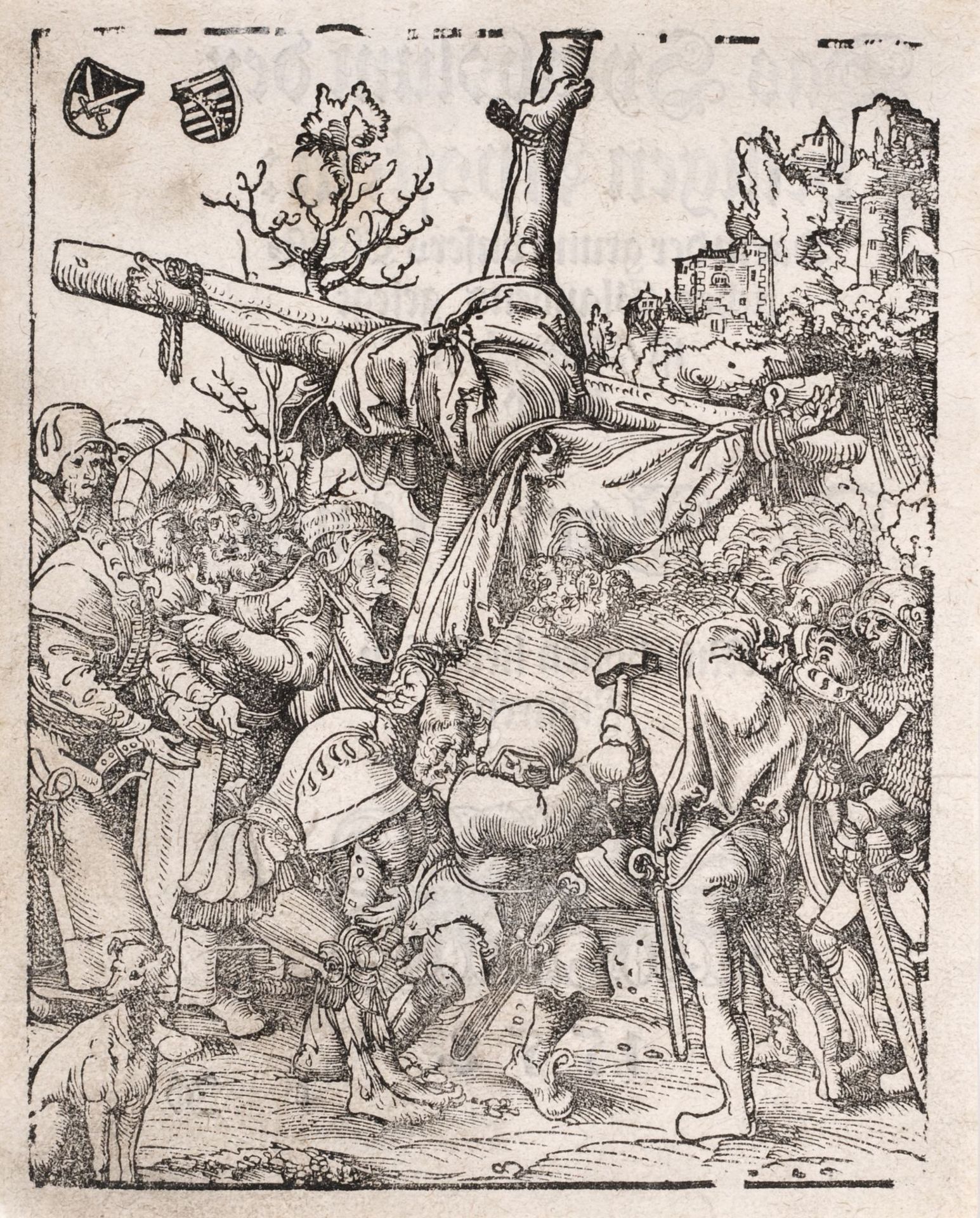 Lucas Cranach d.Ä. "Das Martyrium der zwölf Apostel". 1512. Lucas Cranach d.Ä. 1472 Kronach  1553 - Image 23 of 24