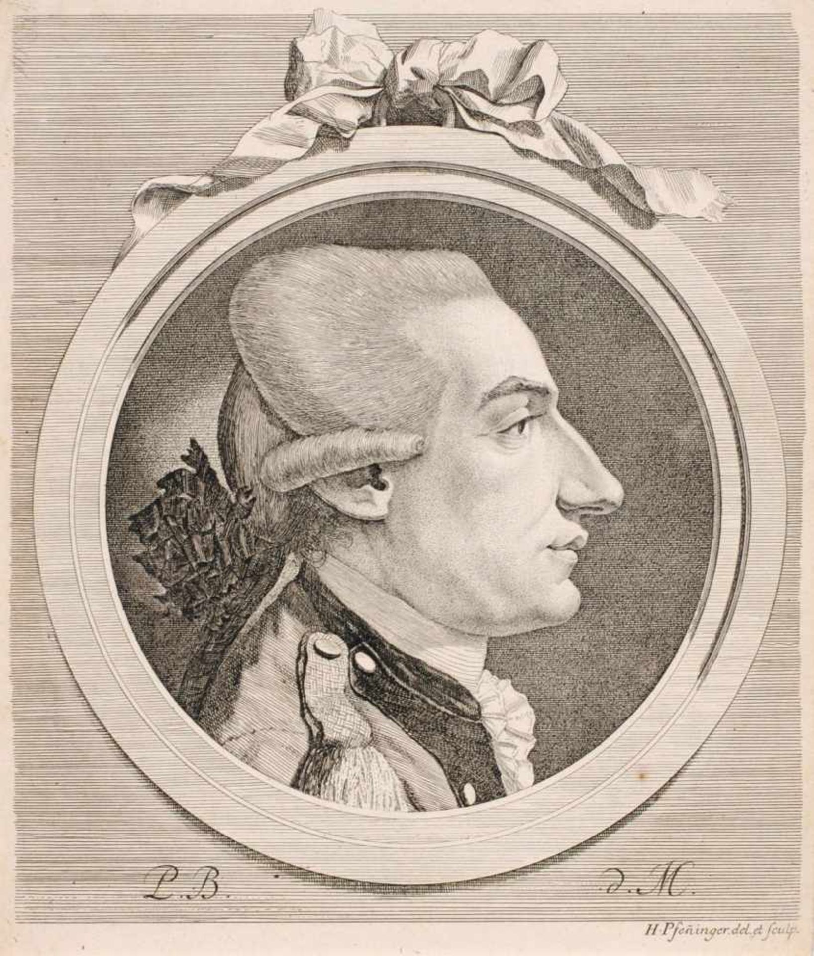 Verschiedene Stecher, Neun Bildnisse. 17./18. Jh.Johann Benedikt Bernigeroth 1716 Leipzig  1764 - Bild 5 aus 5