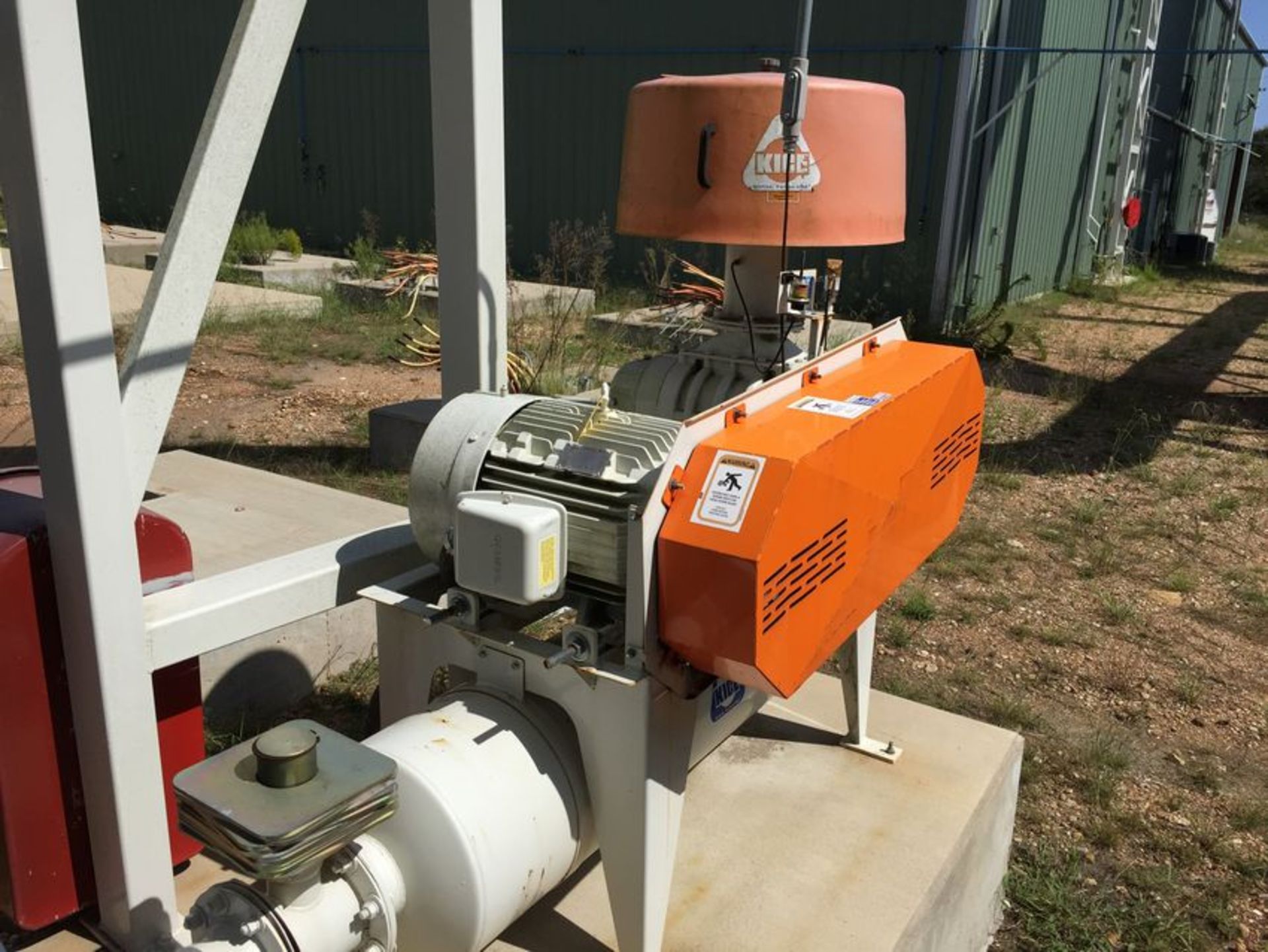 Kice High-Pressure Blower, 50 HP, w/ cuthill pump 33-14-46L2