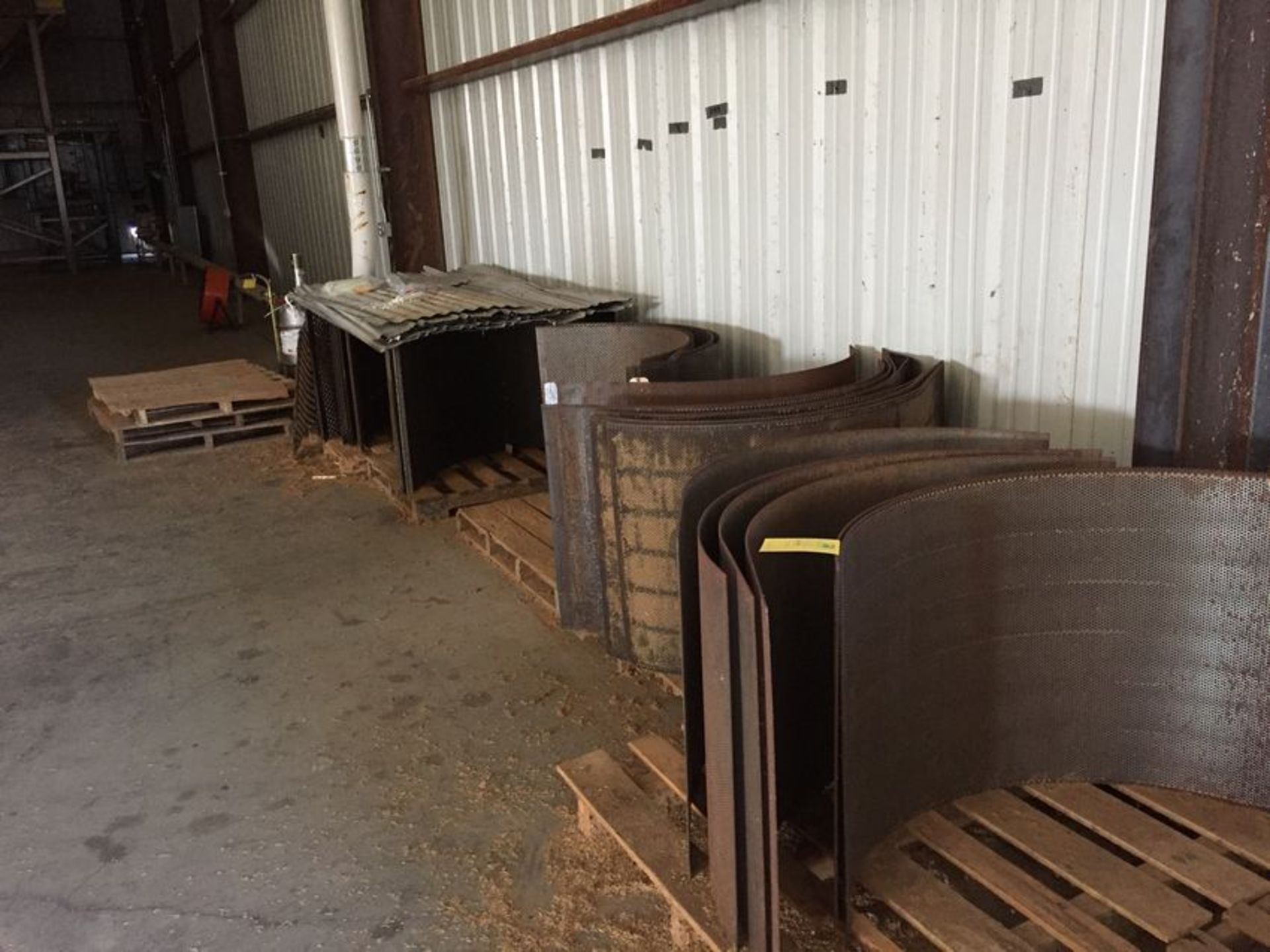 Lot of Hammer Mill Screens