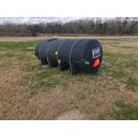 Black 1000 Gallon tank