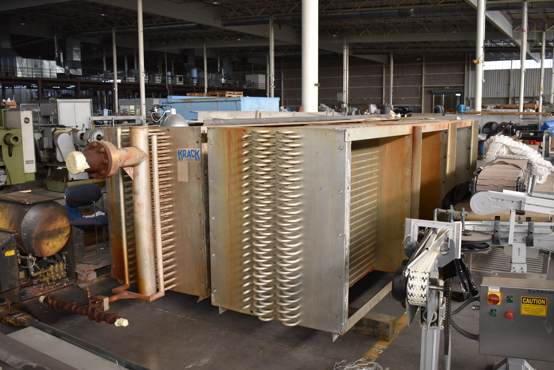 Qty. (6) Sections Krack Refrigeration Coils, Change-Over Parts & Components to Support Spiral Drying - Image 3 of 5