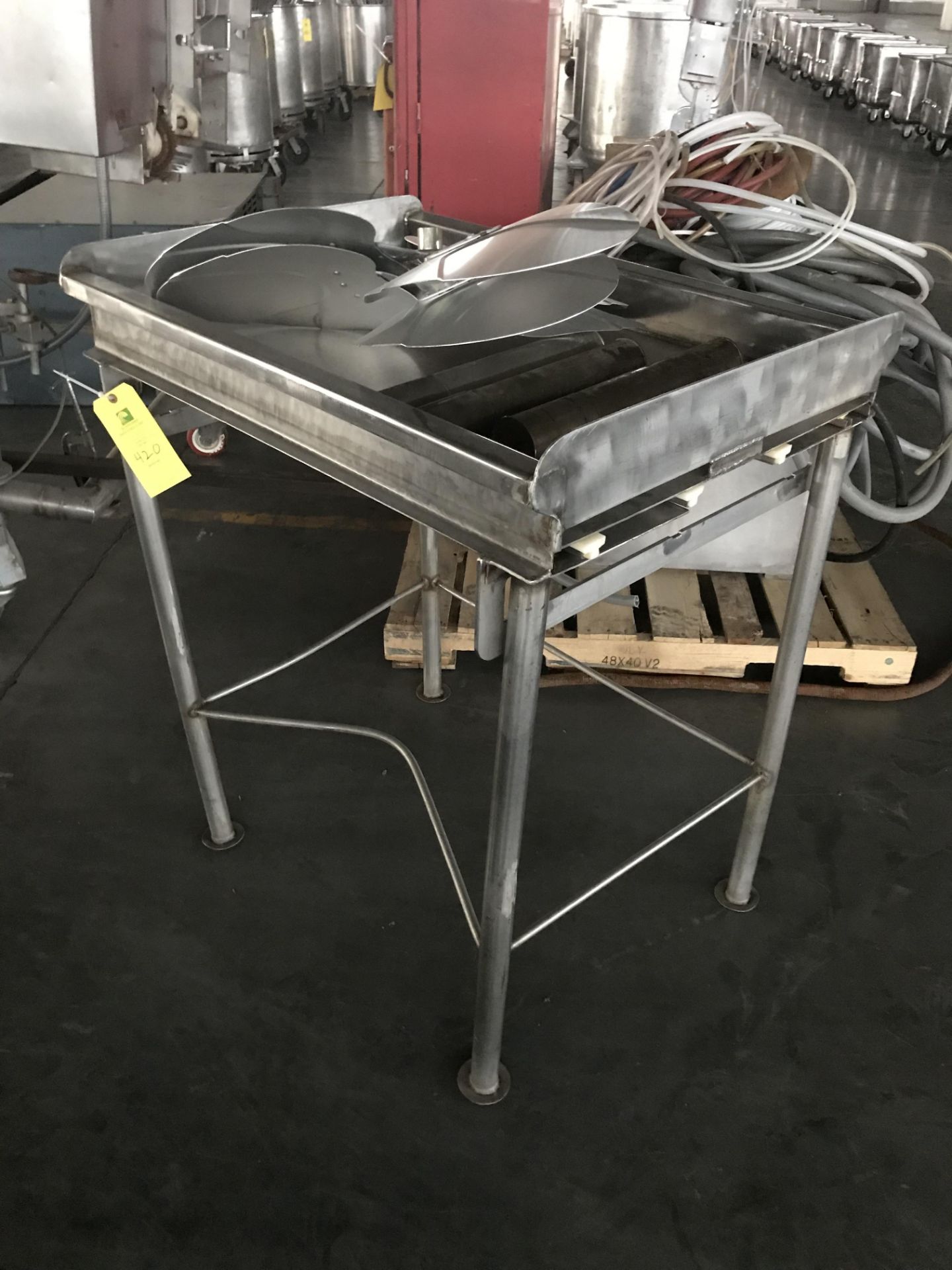 Stainless Steel Process Table