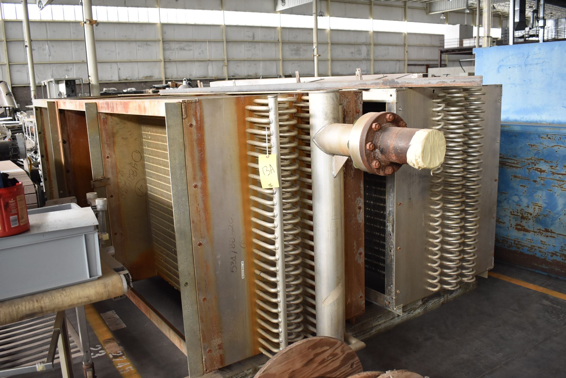 Qty. (6) Sections Krack Refrigeration Coils, Change-Over Parts & Components to Support Spiral Drying - Image 4 of 5