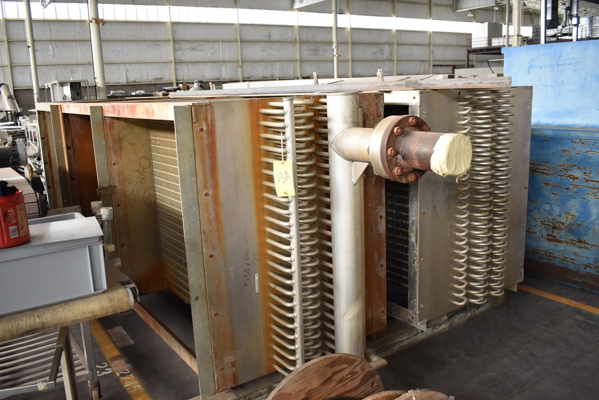 Qty. (6) Sections Krack Refrigeration Coils, Change-Over Parts & Components to Support Spiral Drying - Image 5 of 5