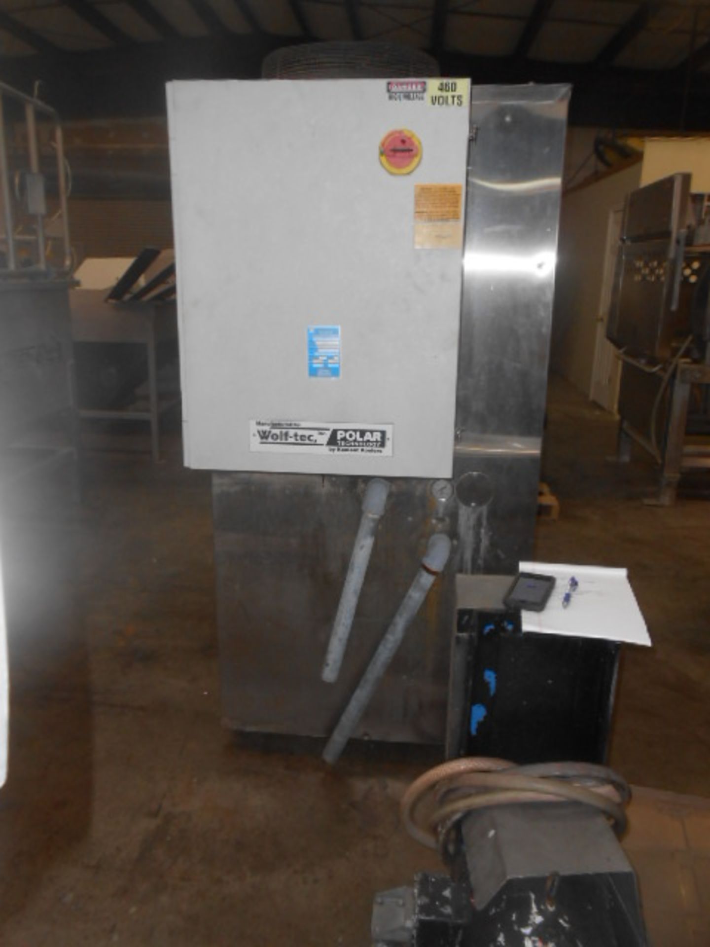 WolfTec Polar Massager with Stand, 4000 lb, Walkway, (2) Hoppers, Dumpber, Brine Chiller, Scale - no - Image 10 of 12