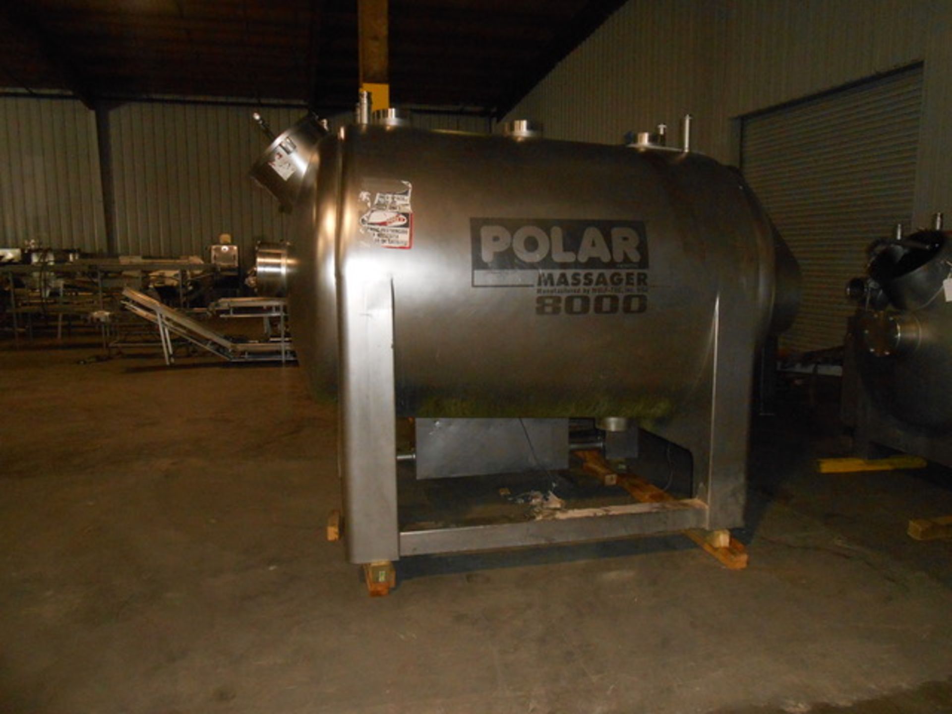 Polar Massager, 8000 lb., Model #PM8000, Serial #931