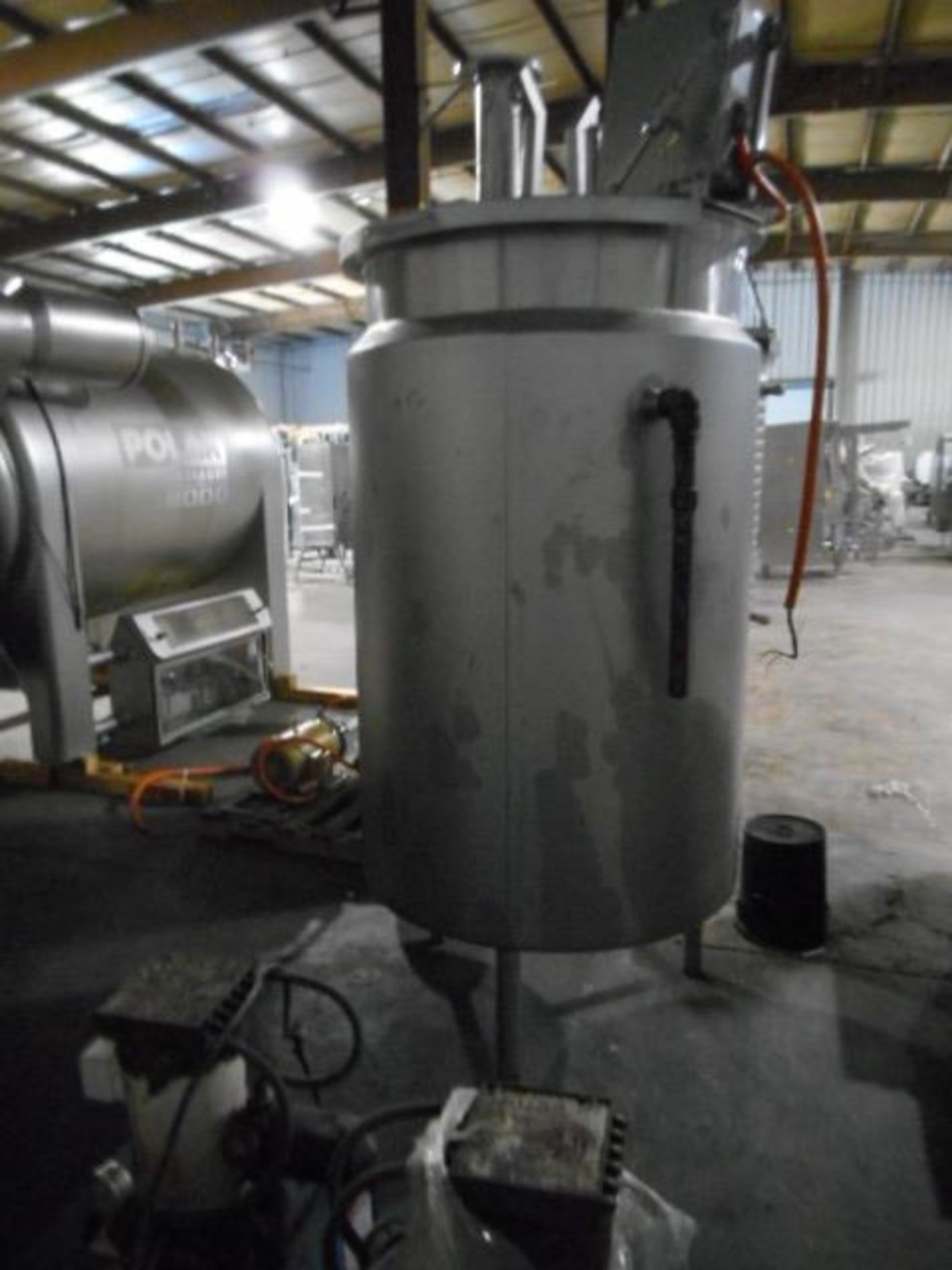 Jacketed Mixing Tank, 250 Gallon, Niagara Water Controls, SS Motor - Image 5 of 6