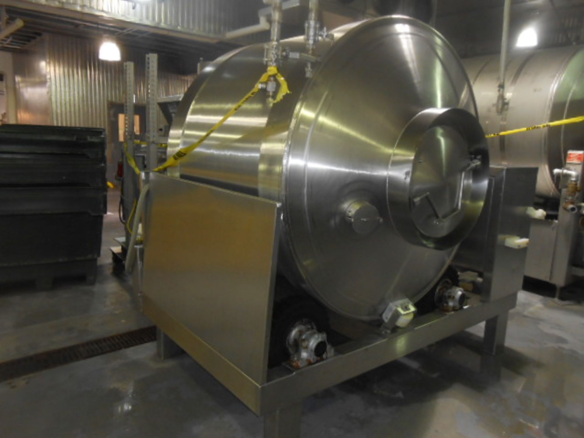 Henneken Tumbler, Type C1, Serial #021002, 1200 kg Capacity - Image 2 of 6