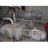 (3) Vacuum Pumps (1) Busch (2) Edwards
