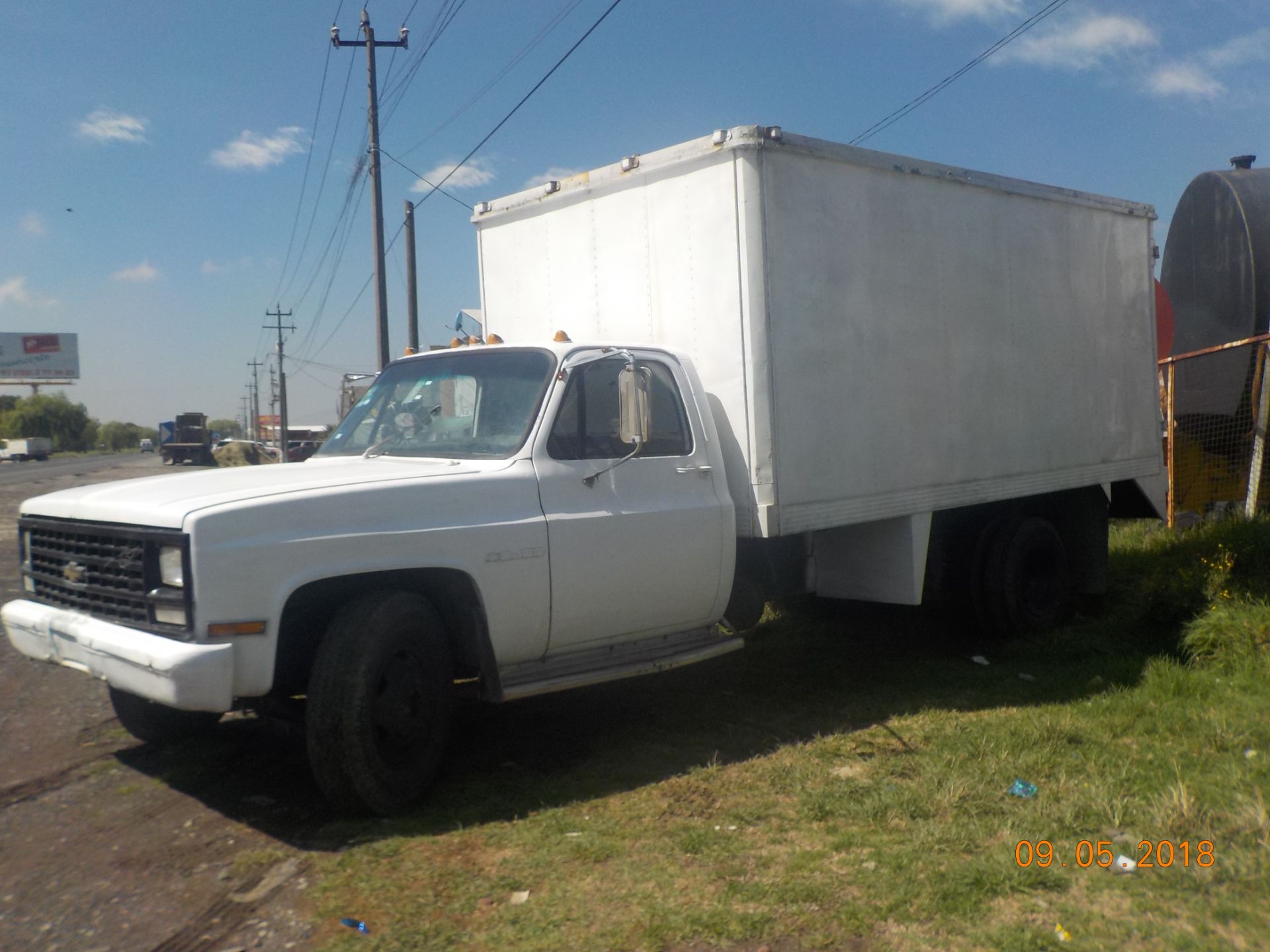 Chevrolet Truck Model 1991 3 tons. (Camioneta Chevrolet Modelo 1991 3 toneladas)