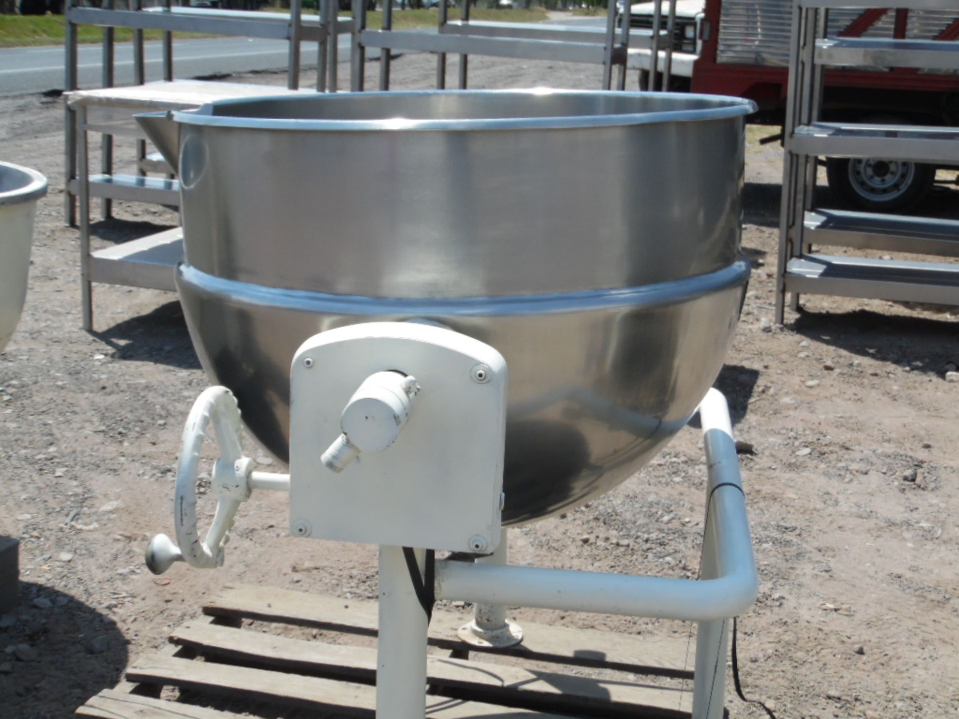 Pot stainless steel 304 food grade, capacity 250 liters, maximum pressure 7 kilograms per centimeter - Image 3 of 3