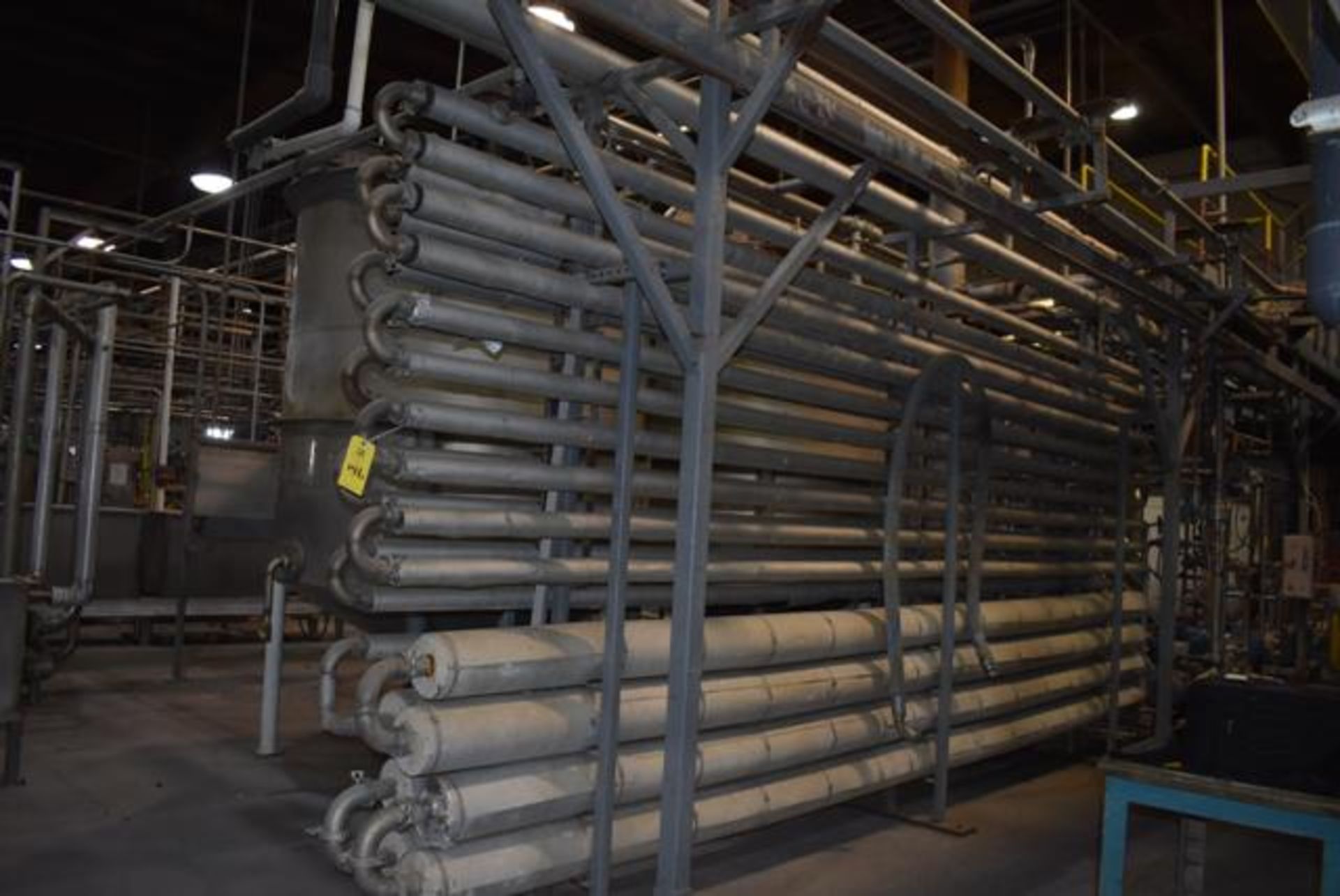 Stainless Steel Tube Type Process System, 20' Length, RIGGING FEE: $750