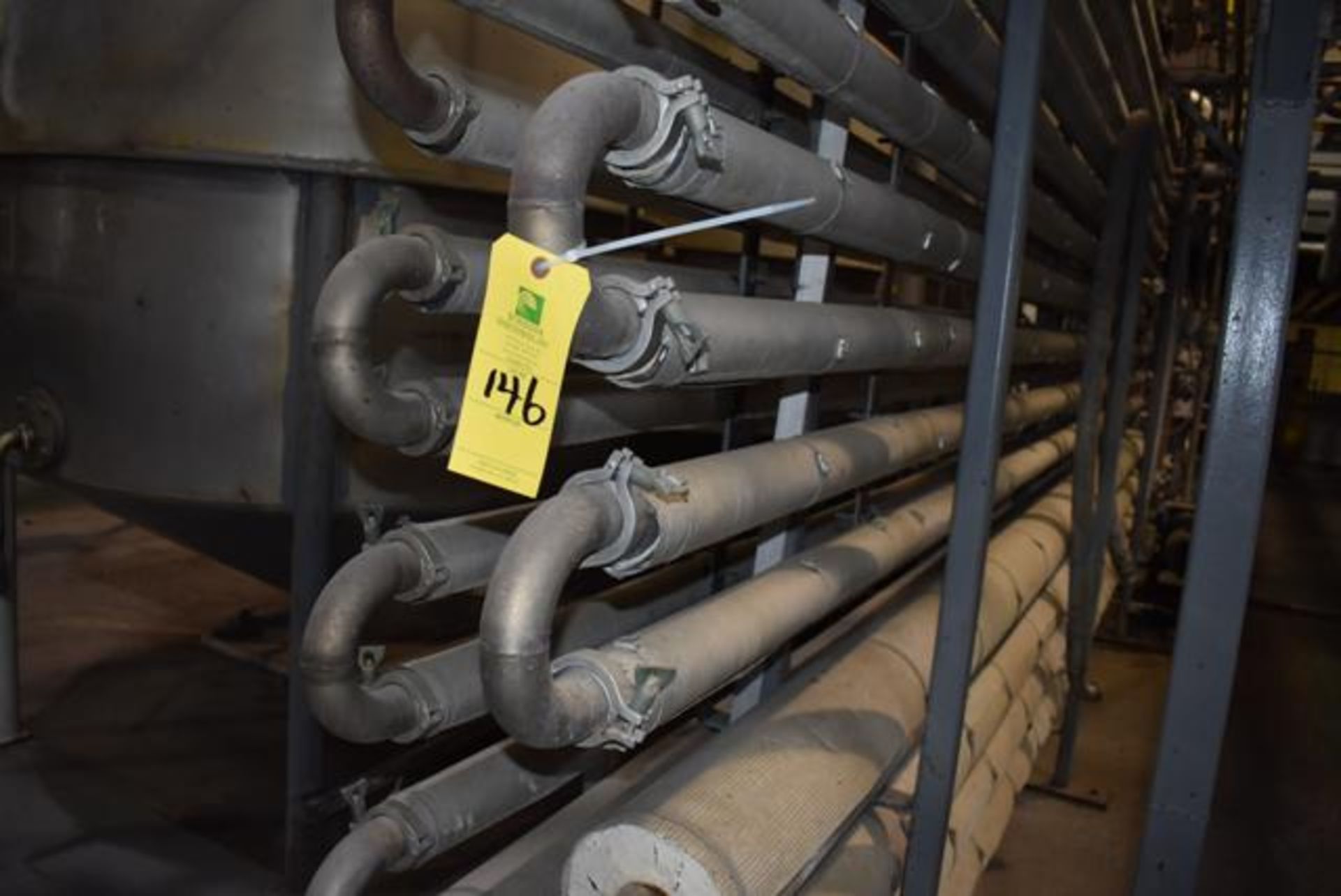 Stainless Steel Tube Type Process System, 20' Length, RIGGING FEE: $750 - Image 2 of 2