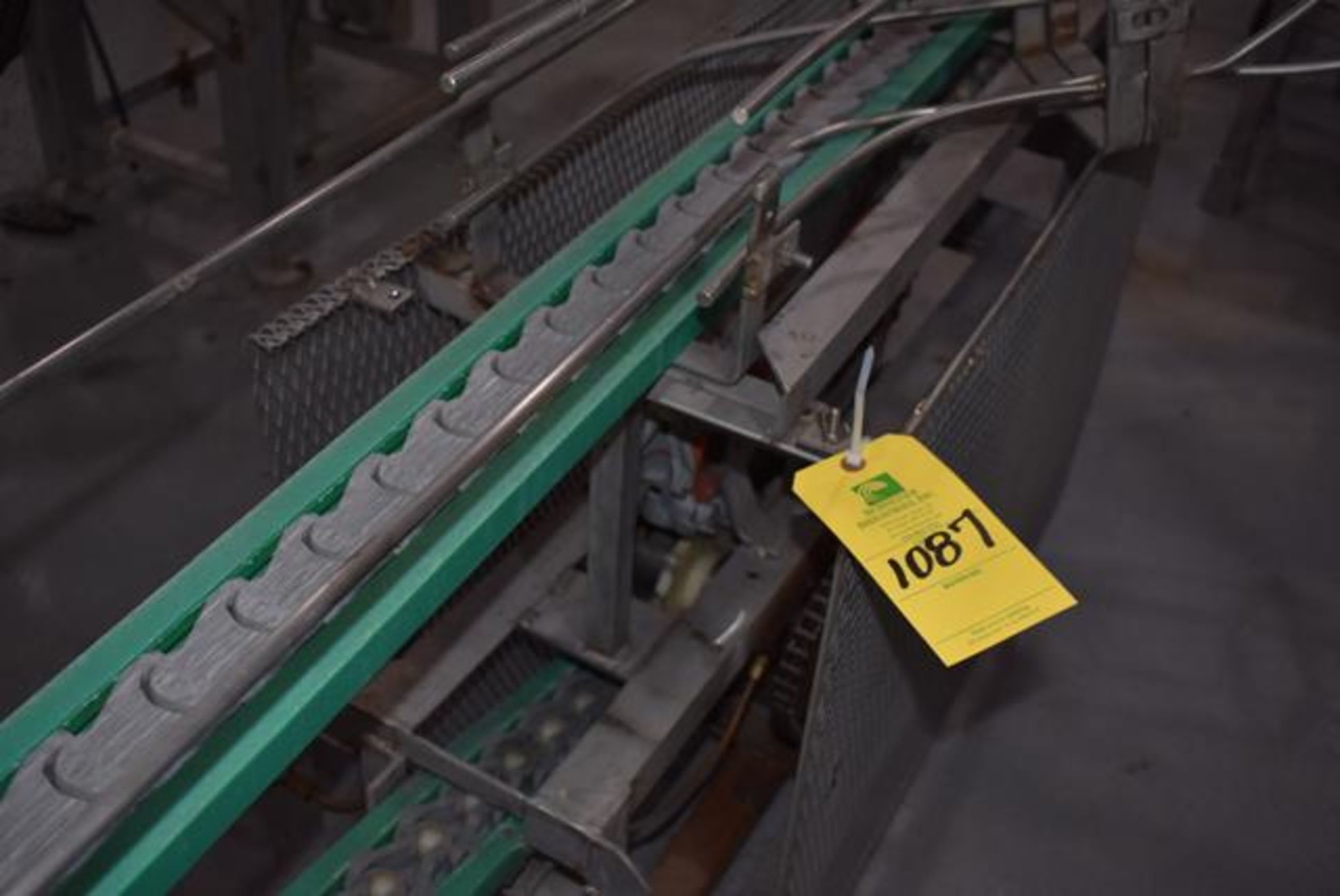 Lock Belt Conveyor w/Drive, 8 ft., RIGGING FEE: $145 - Image 2 of 2