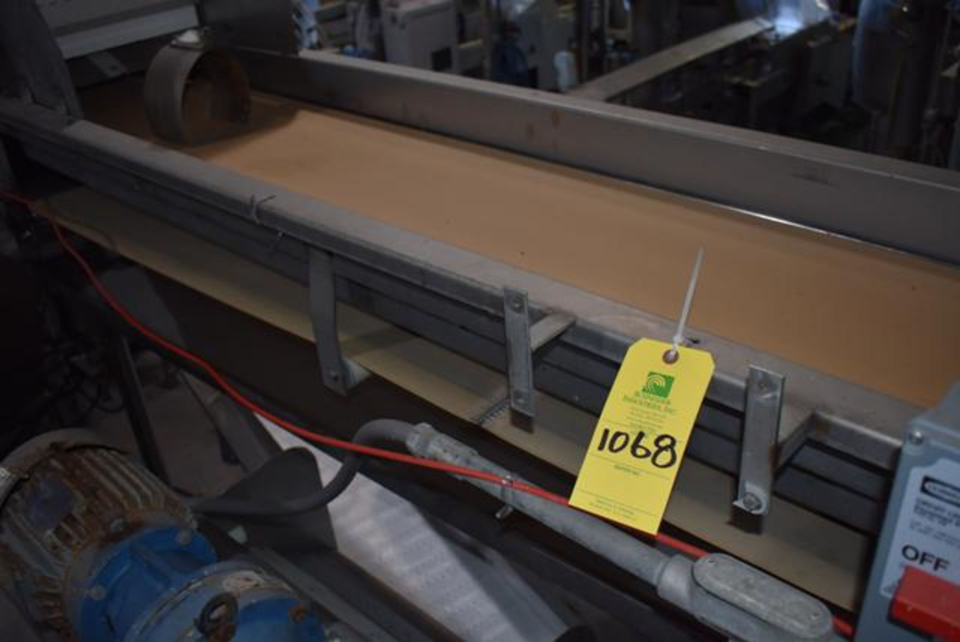 Conveyor - 18" Wide Belt x 12' Length, RIGGING FEE: $400