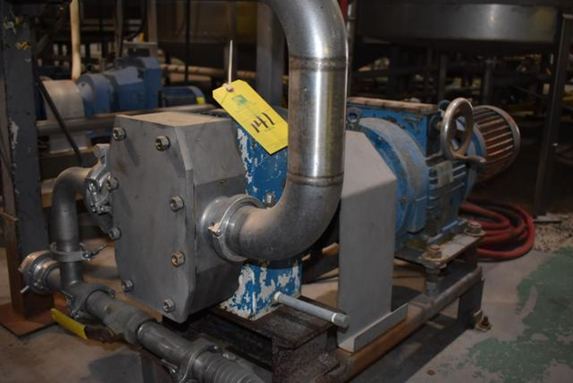 Waukesha/APV Size 130 Pump w/Motor &I Variator Drive, RIGGING FEE: $125 - Image 2 of 2