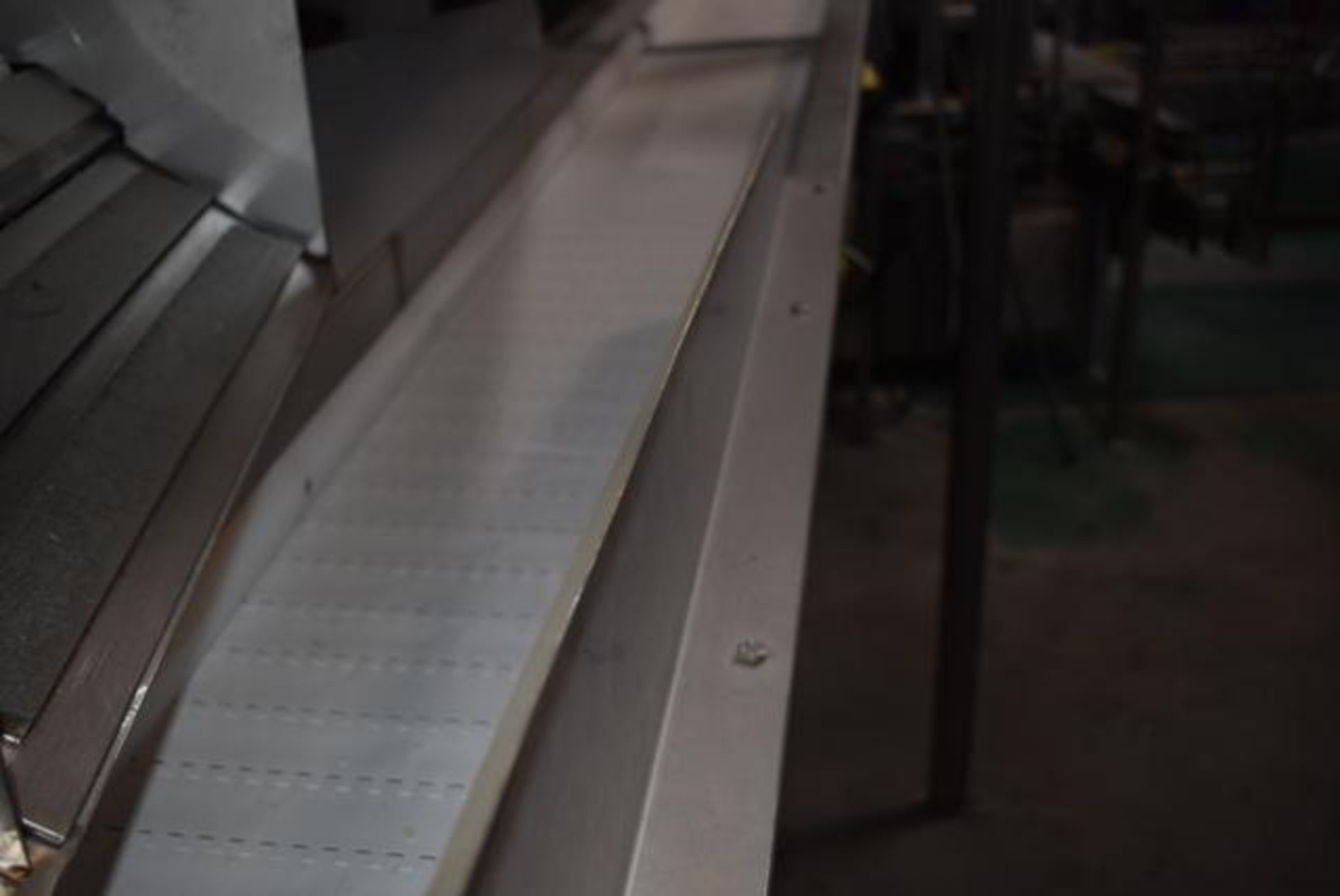 Conveyor - Motorized Belt Conveyor, 12" Wide Belt x 15' Length, RIGGING FEE: $300 - Image 3 of 3