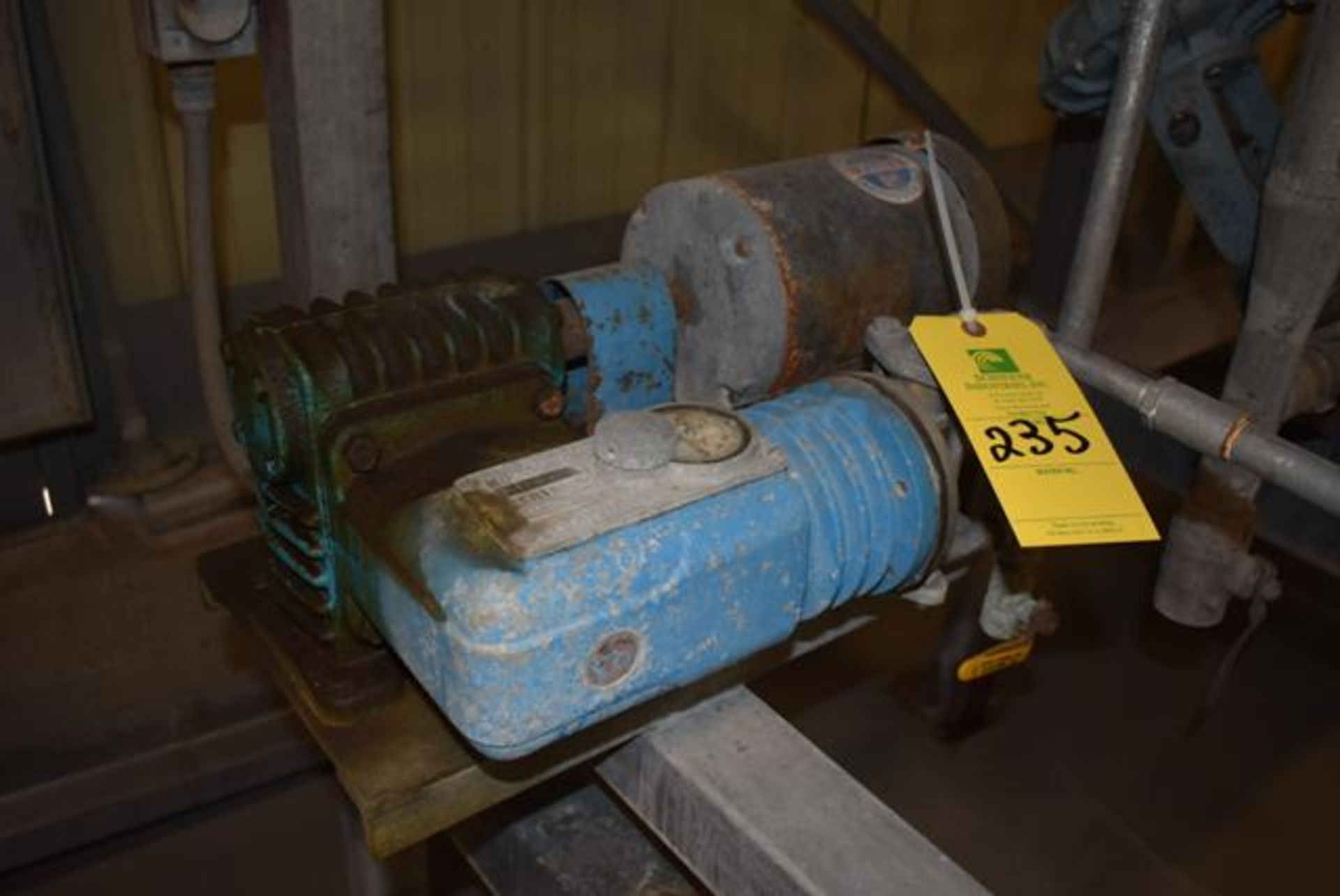 Madden Model #M160C Pump, Baldor Motor, RIGGING FEE: $50