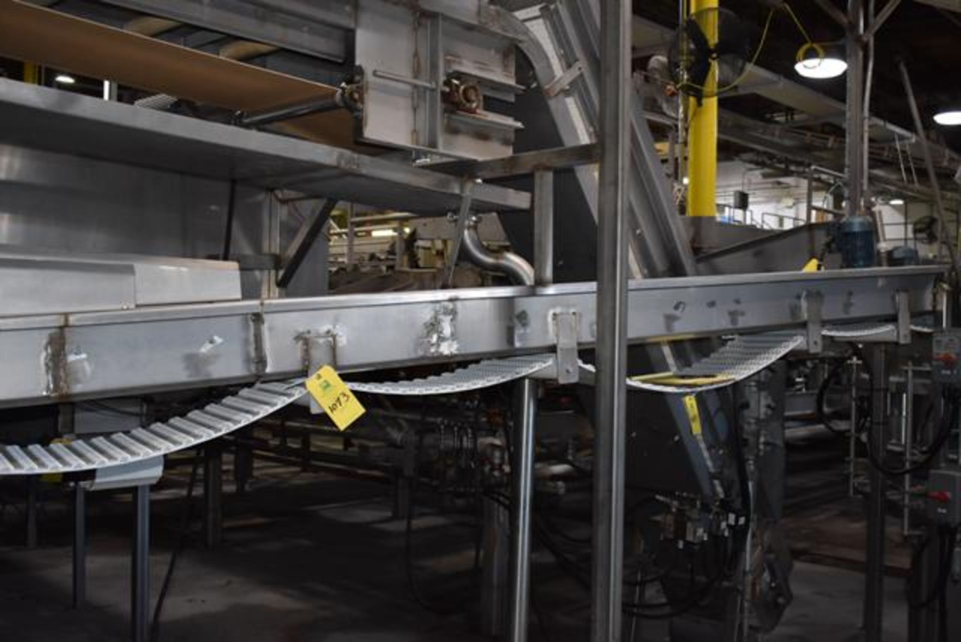 Conveyor - Motorized Belt Conveyor, 12" Wide Belt x 15' Length, RIGGING FEE: $300 - Image 2 of 3