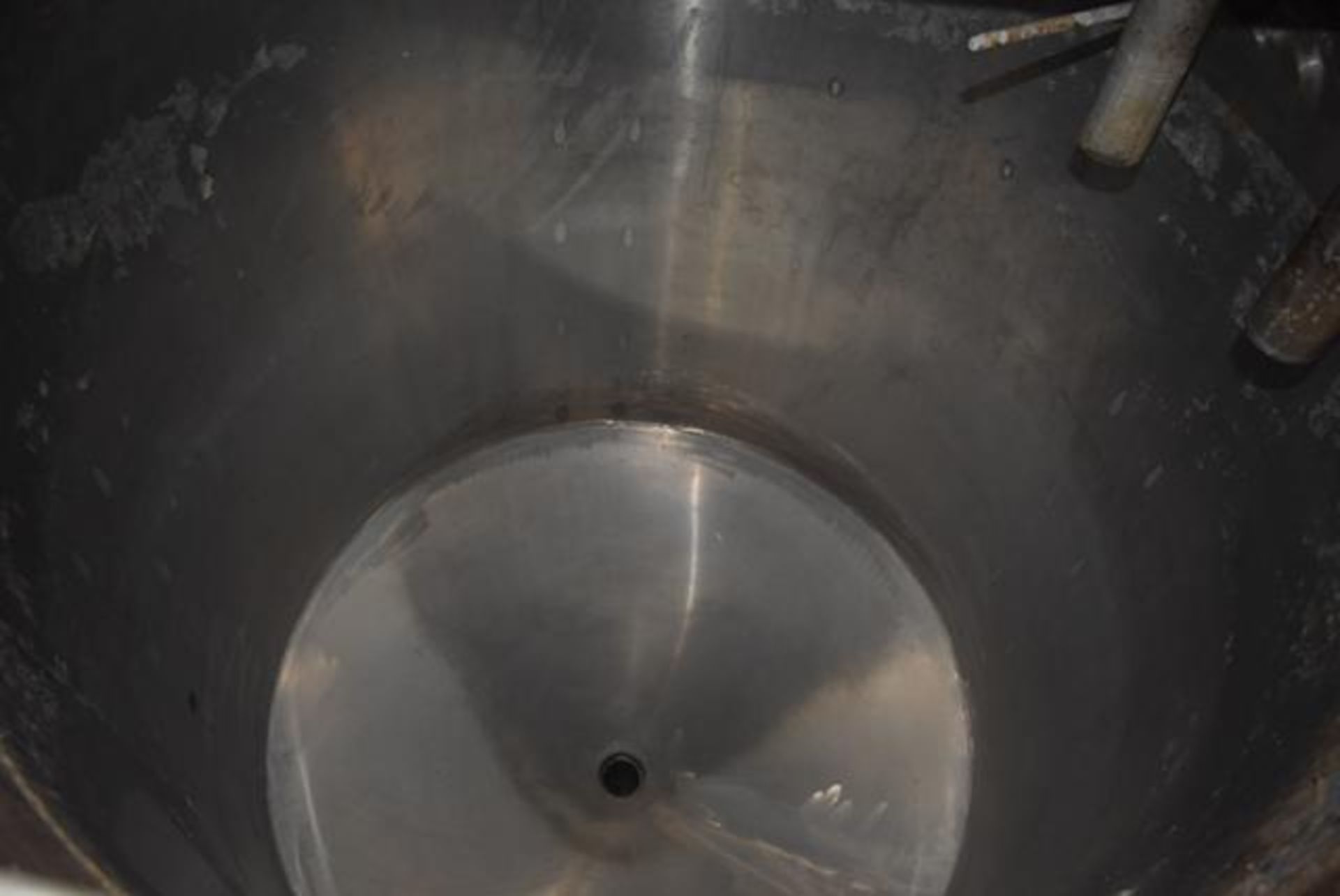 Stainless Steel Tank, 3' Diameter x 4' Depth, Rated 200 Gal. Capacity, Includes Motor & Pump, - Image 2 of 2