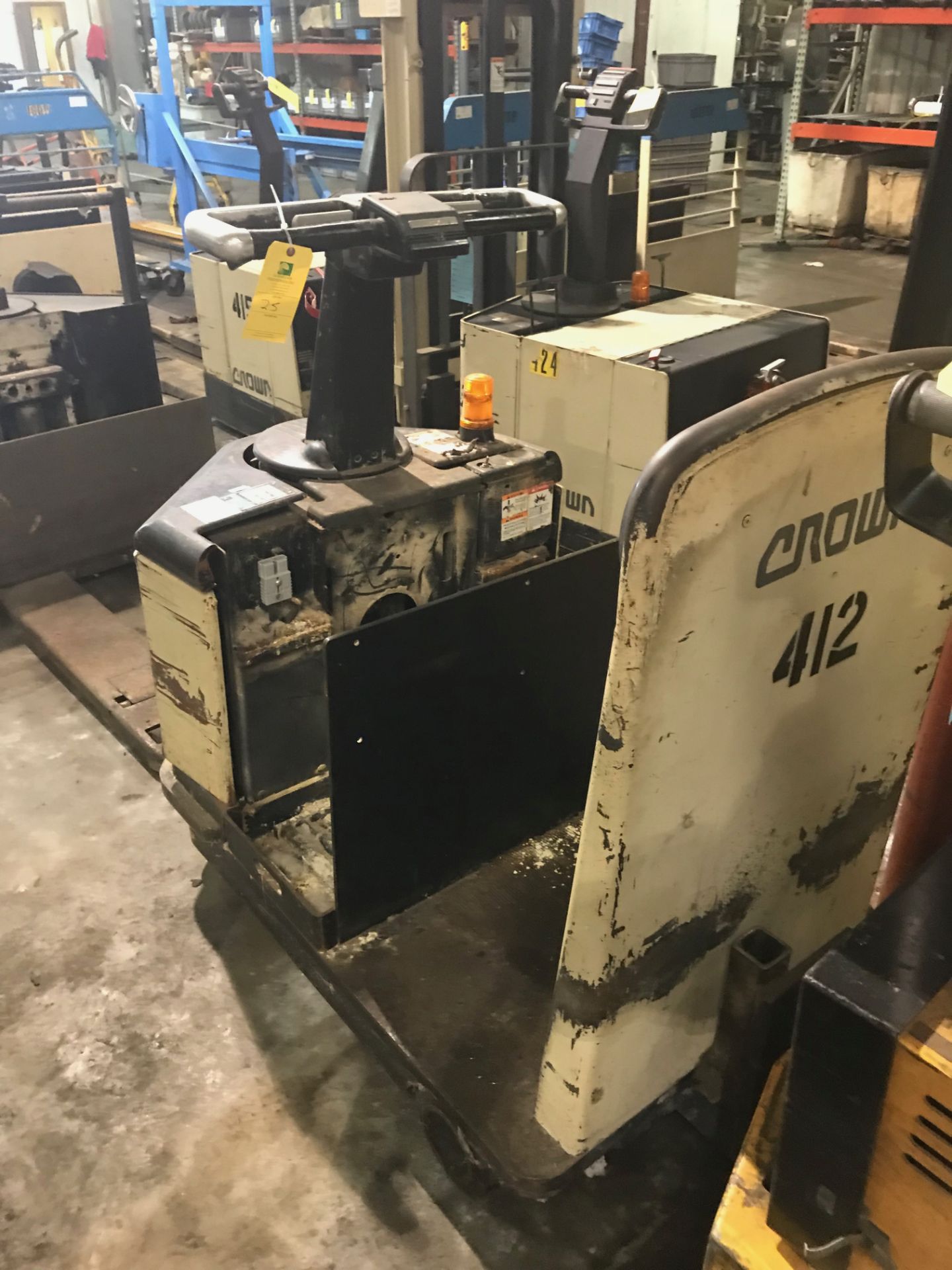 Crown Electric Pallet Jack, Model #TR3540-200, 600 Amps, 24 Volts, Serial #6A163863, Rigging Fee $25 - Image 2 of 2