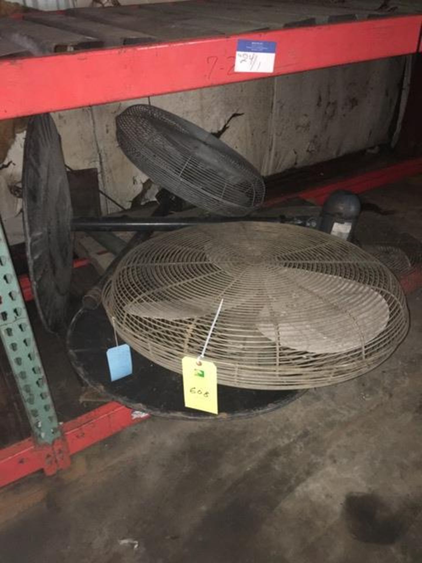 Pallet of (3) Fans, Rigging Fee For This Item Is $30