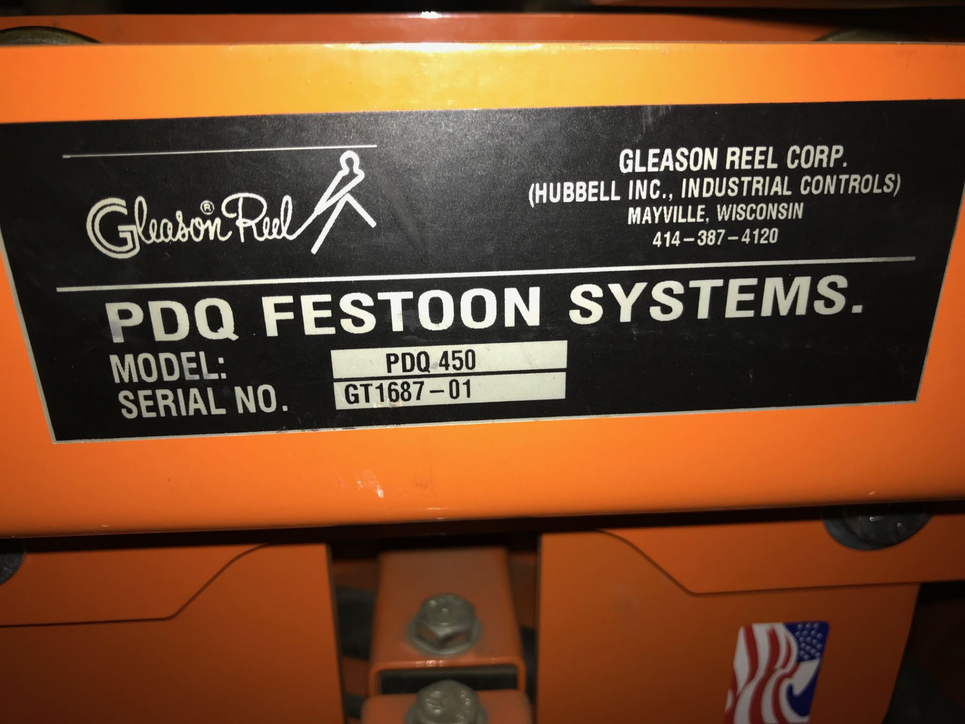 Gleason Reel PDQ Festoon System, (5) PDQ-450, (5) PDQ-300, Rigging Fee For This Item Is $30 - Image 6 of 8