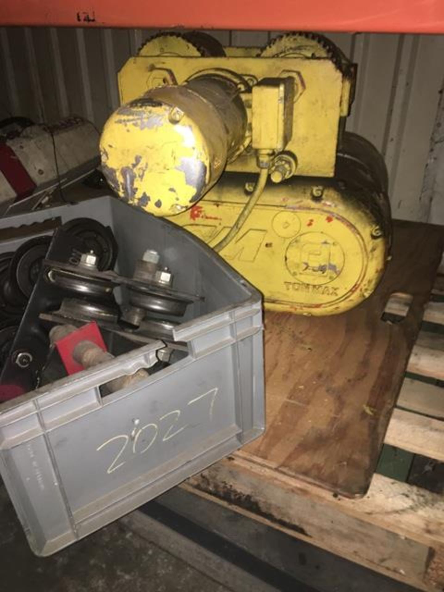 CM 3 Ton Hoist, Model# 7016, 7.5 HP, 460 Volts, 3 Phase, 60 Hz, Rigging Fee For This Item Is $30 - Image 3 of 5