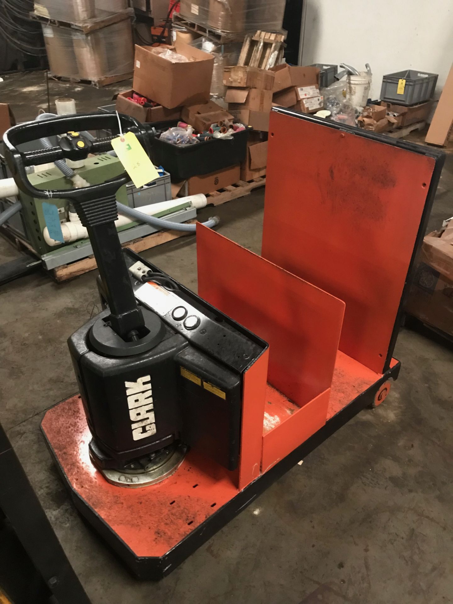 Clark Electric Pallet Jack, Model #HWD 30, 24 Volts, Serial #HWD5661277936