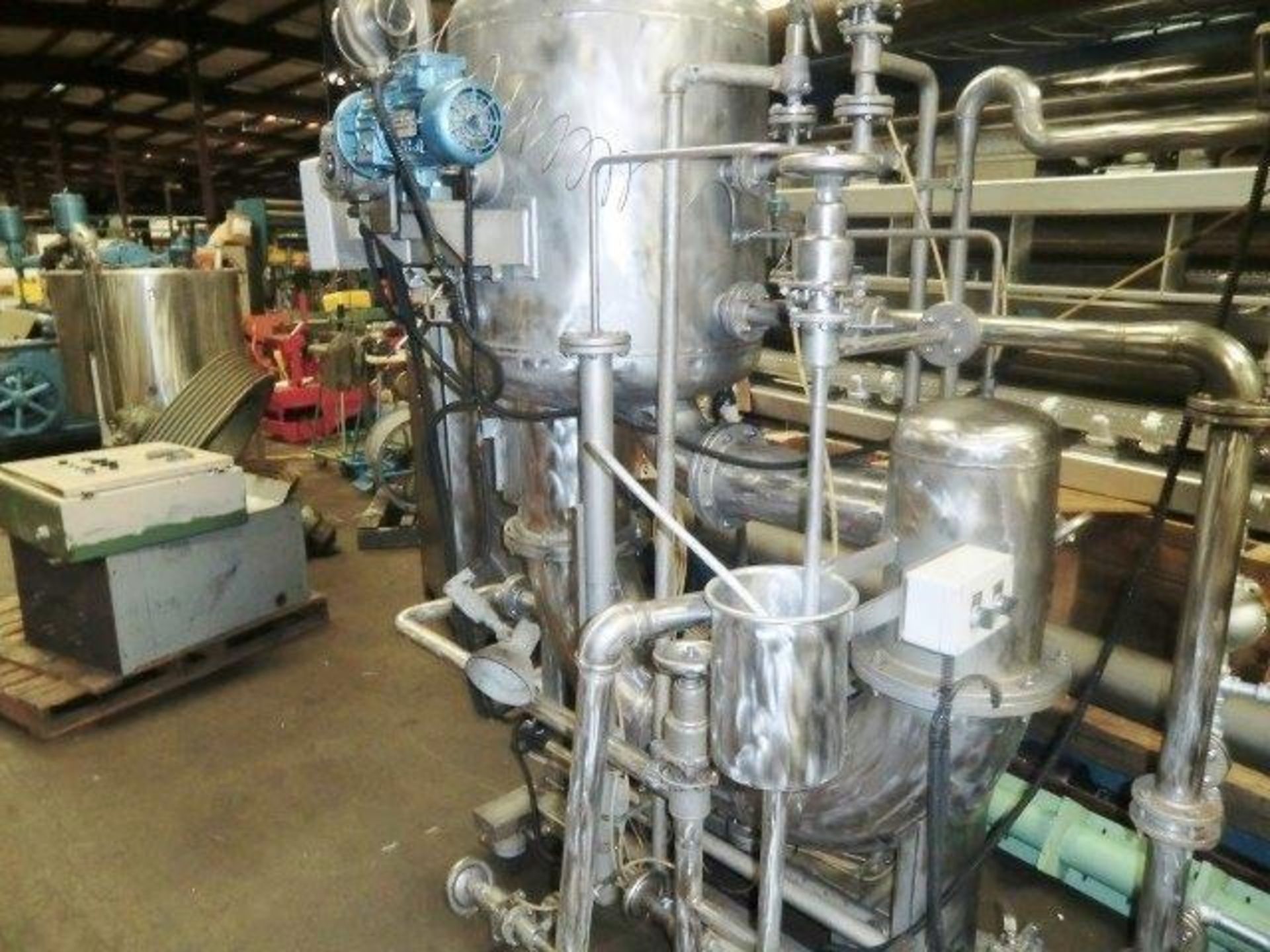 Brazzoli Jet Dyeing Machine and Electric Cabinet, 2 Port, 1000 Lbs Capacity, Year 1999, Stainless Co - Image 2 of 19