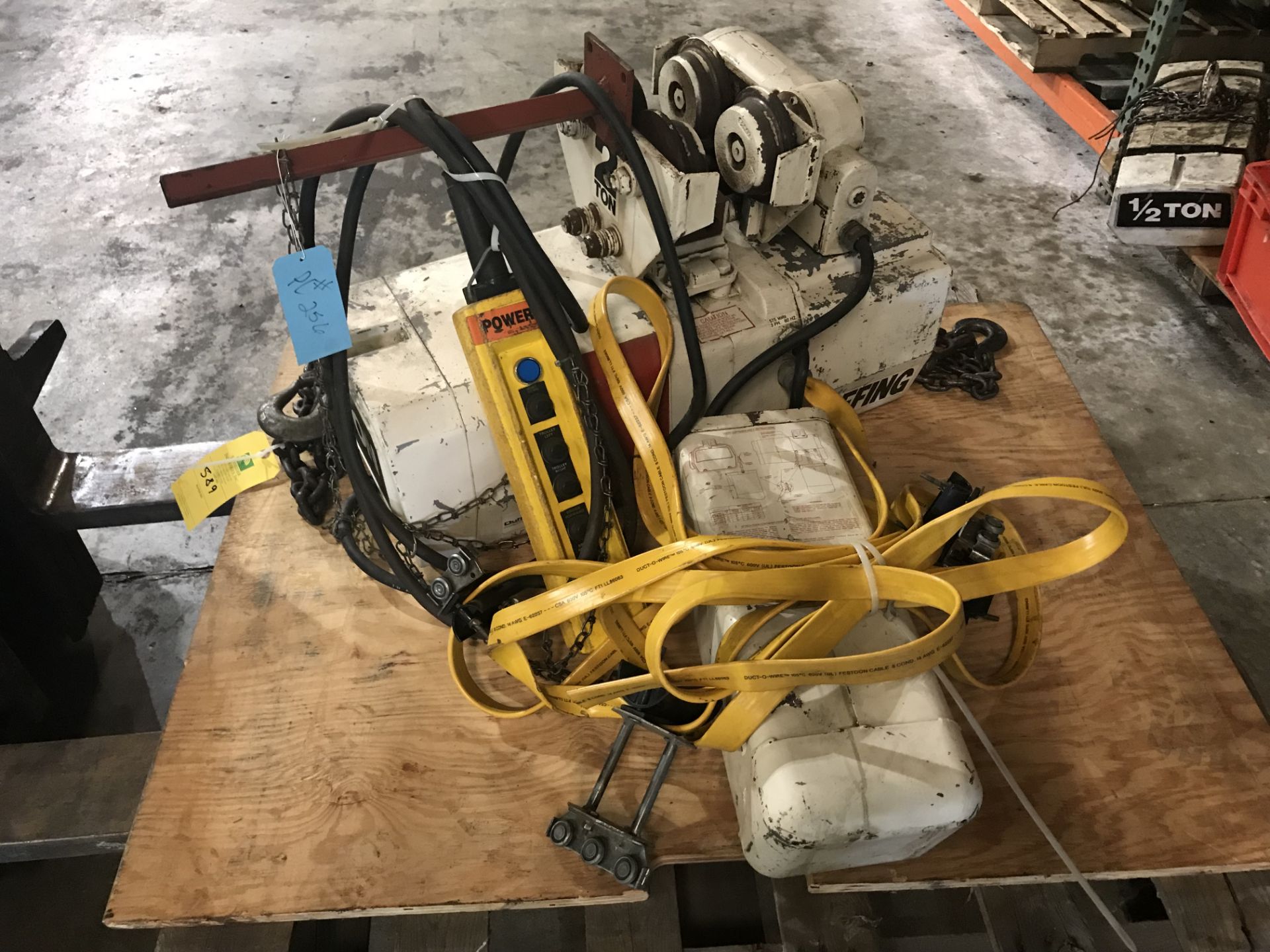 Coffing 2 Ton Chain Hoist, Rigging Fee For This Item Is $30 - Image 2 of 3