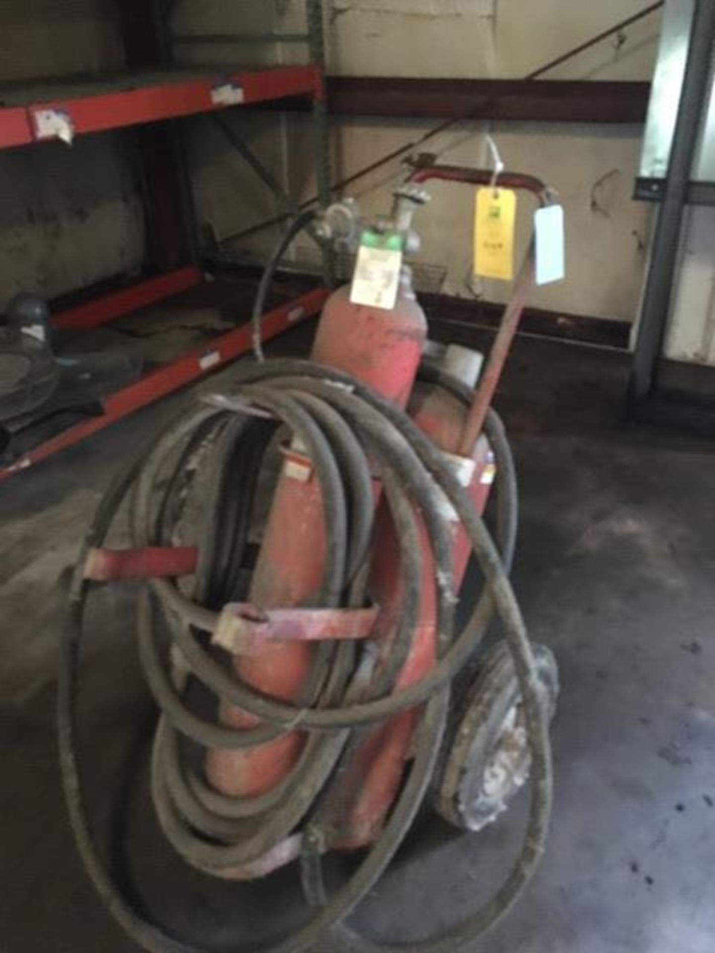 Large Fire Extinguisher on Dolly, Rigging Fee For This Item Is $20 - Image 2 of 2
