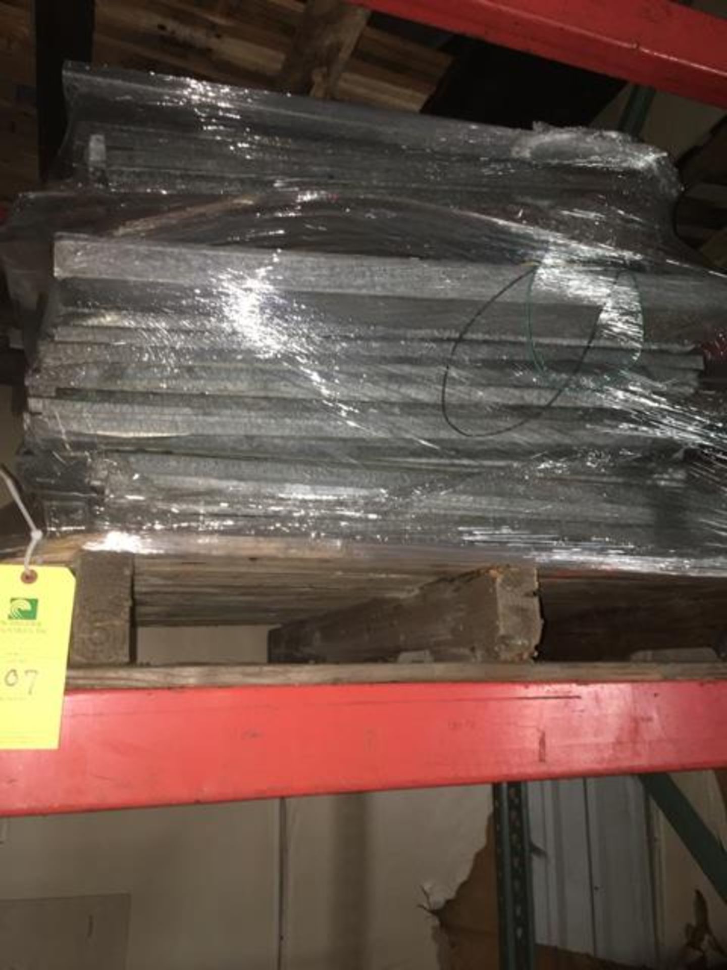 Pallet of Metal Shelves, Rigging Fee For This Item Is $30