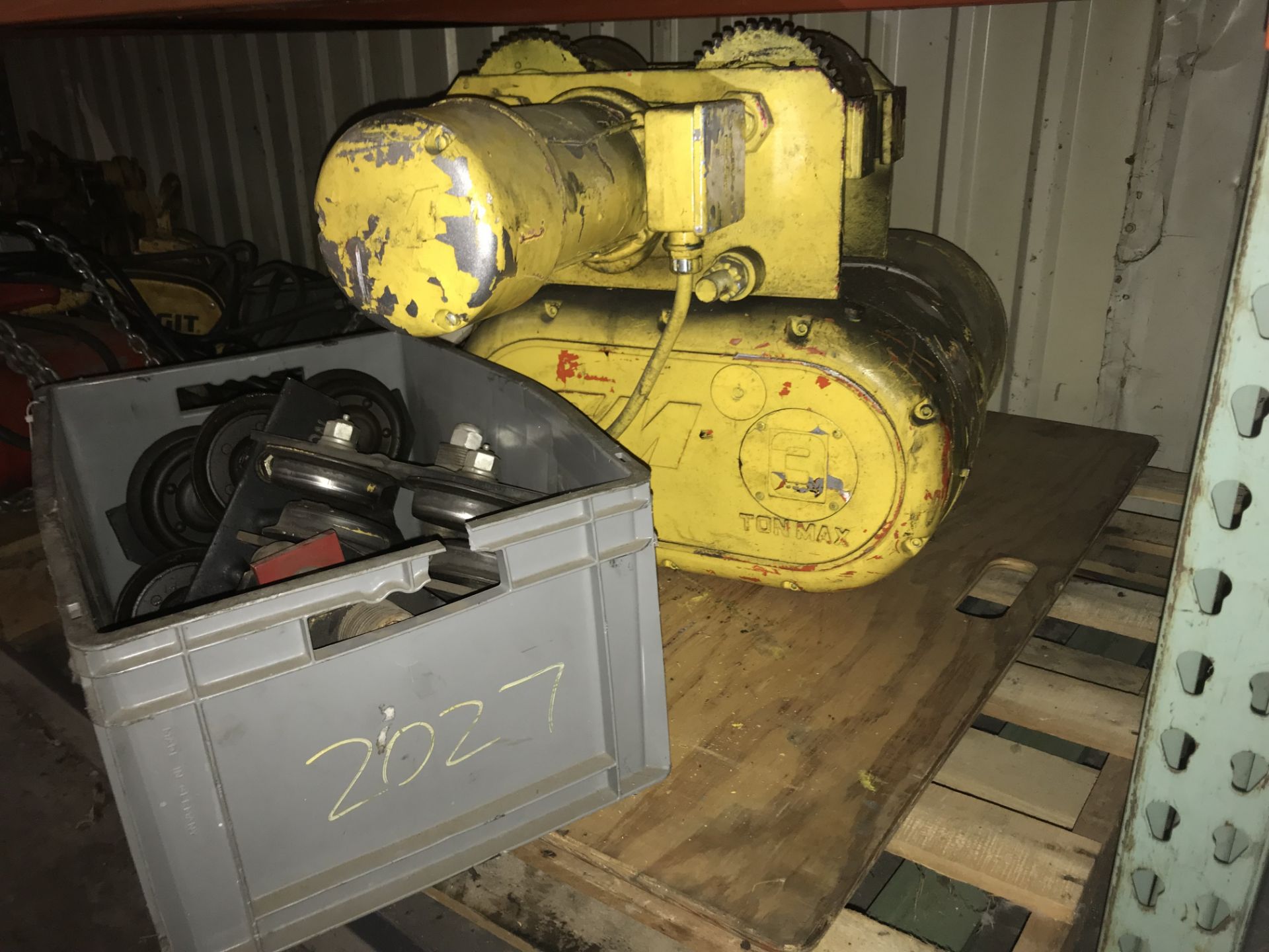 CM 3 Ton Hoist, Model# 7016, 7.5 HP, 460 Volts, 3 Phase, 60 Hz, Rigging Fee For This Item Is $30