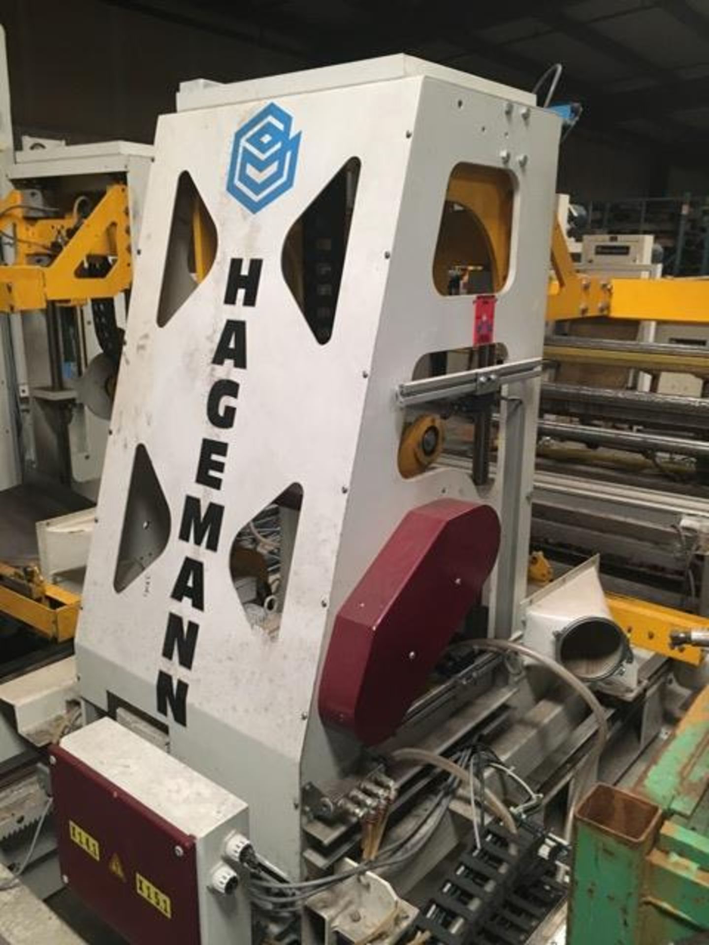 Hagemann Speedmatic Roll Wrapper Machine, Type, KOM #00331750.01, Year 200, Max Film Width 135 inch - Image 2 of 24