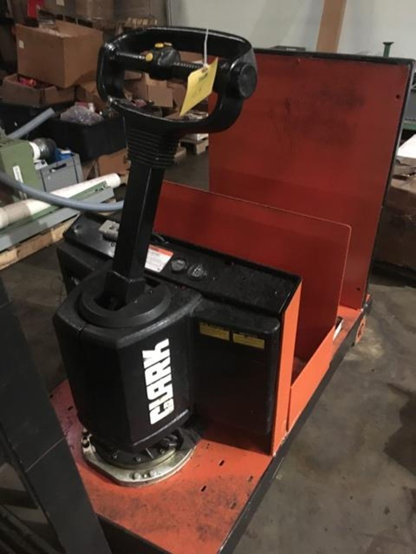 Clark Electric Pallet Jack, Model #HWD 30, 24 Volts, Serial #HWD5661277936 - Image 2 of 3