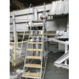 Walk-Up Ladder Approx. 10ft. Tall x 7ft. Long