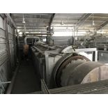 FEECO Calciner 1 (2003) 7ft. diameter x 55ft. overall length, Indirect fired electric furnace