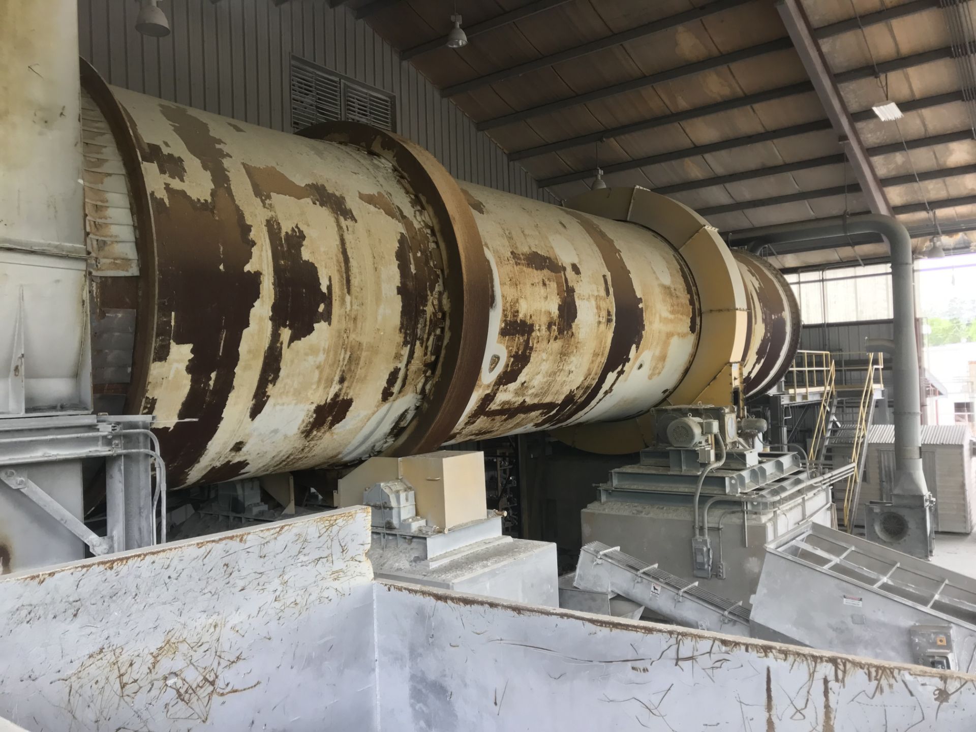 Rotary Kiln (FEECO 2003) Combustion Air Fan, Backup Fuel System to Kiln, Duel Fuel Hawk Burner Syste