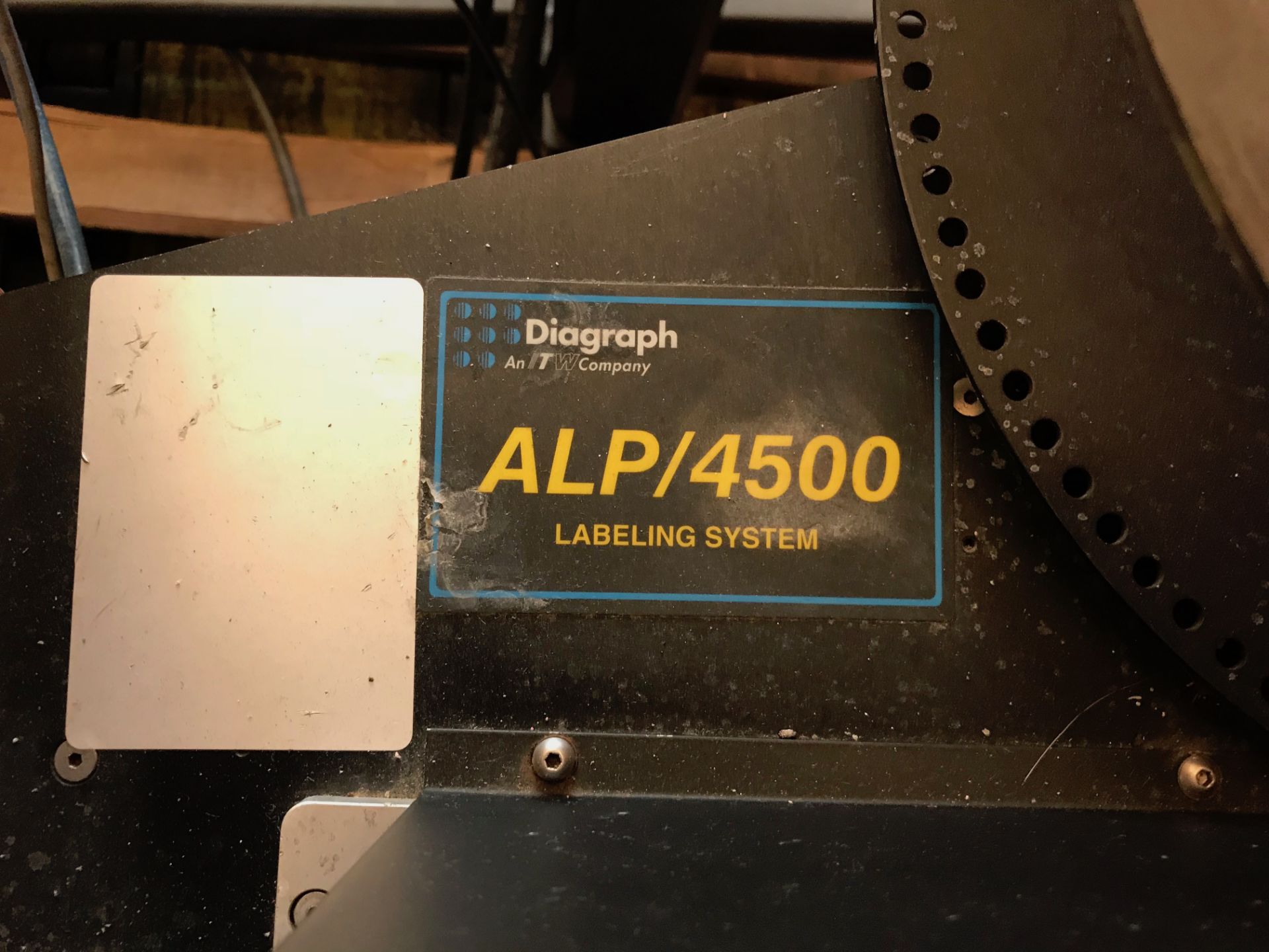 Diagraph ALP/4500 Labeling System, Rigging Fee $100 - Image 3 of 3