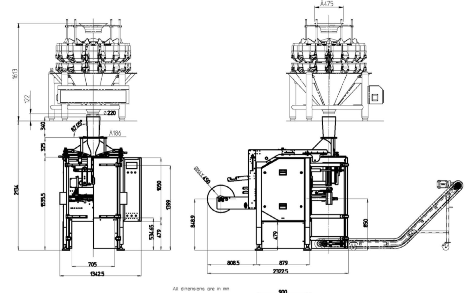 Ilapak Vegatronic 1000 Vertical Form Fill Seal Machine, 60 HZ, 3 Phase, 230 Volt, Serial# J630710110 - Image 10 of 10