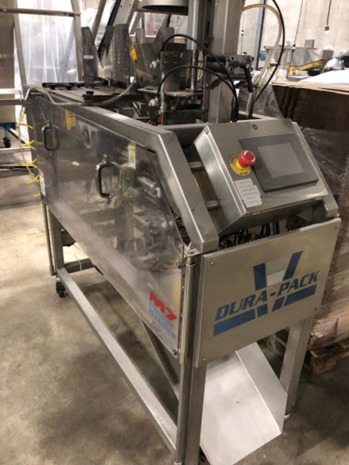 Dura-Pack Automated Pouch Bagger, Model# M7, Year 2016, Electrical: 120 and 220 VAC, 3 Phase, 60 HZ,