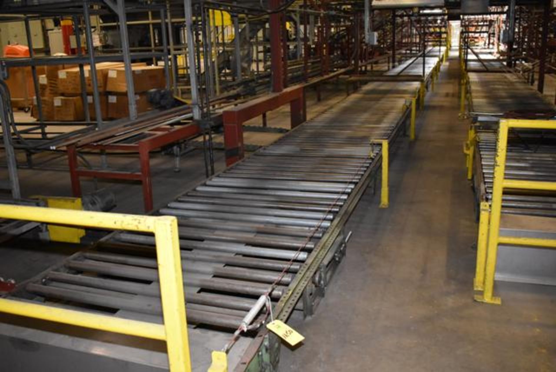 Motorized Roller Conveyor, 50" Rollers x Approx. 126' Length, RIGGING FEE: CONTACT RIGGER - Image 2 of 2