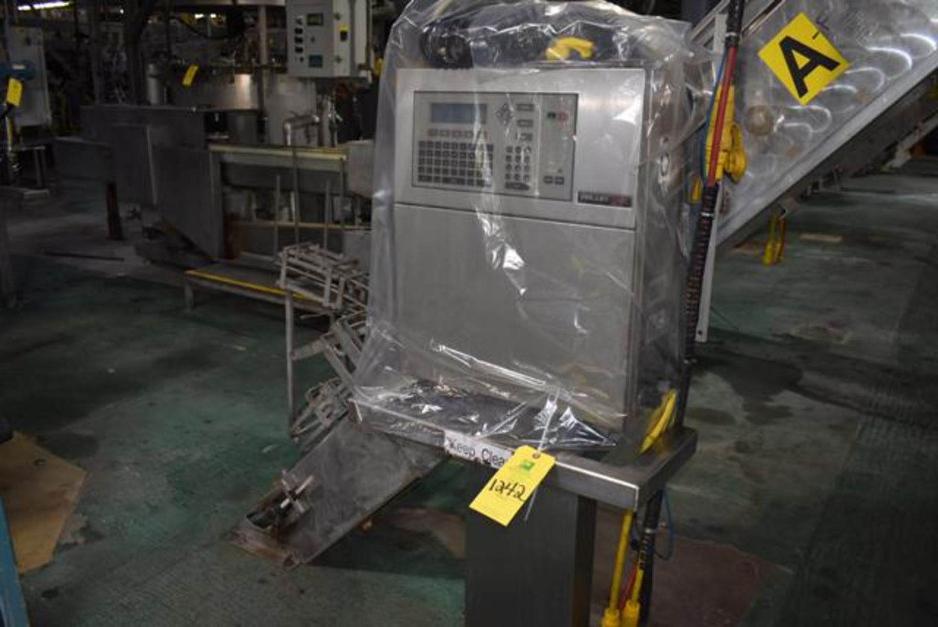 Videojet Excel 2000 Printer, SS Base, RIGGING FEES: $150 (on pallet)