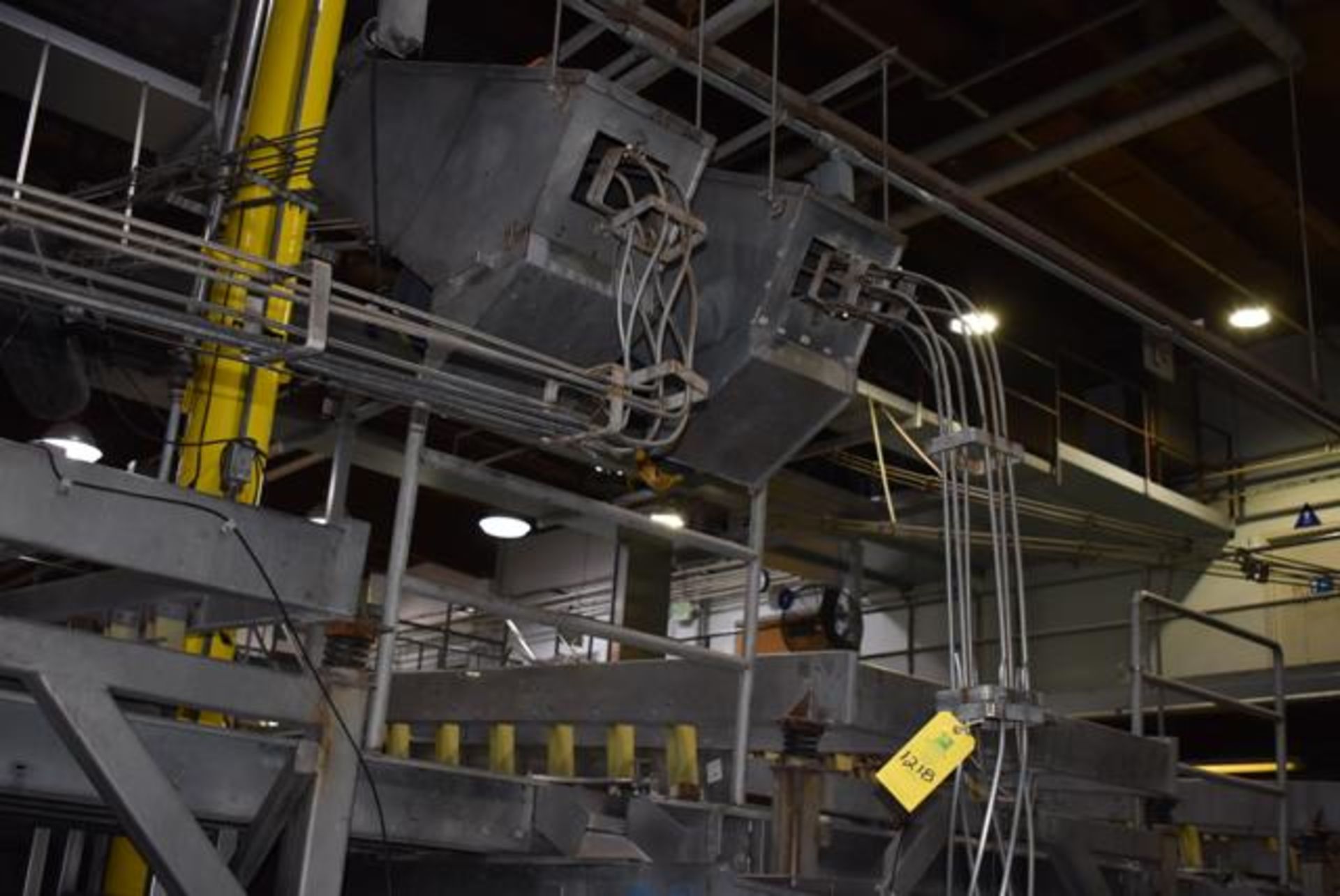 (2) Stainless Steel Can Blowers, Line AC, RIGGING FEES: $600