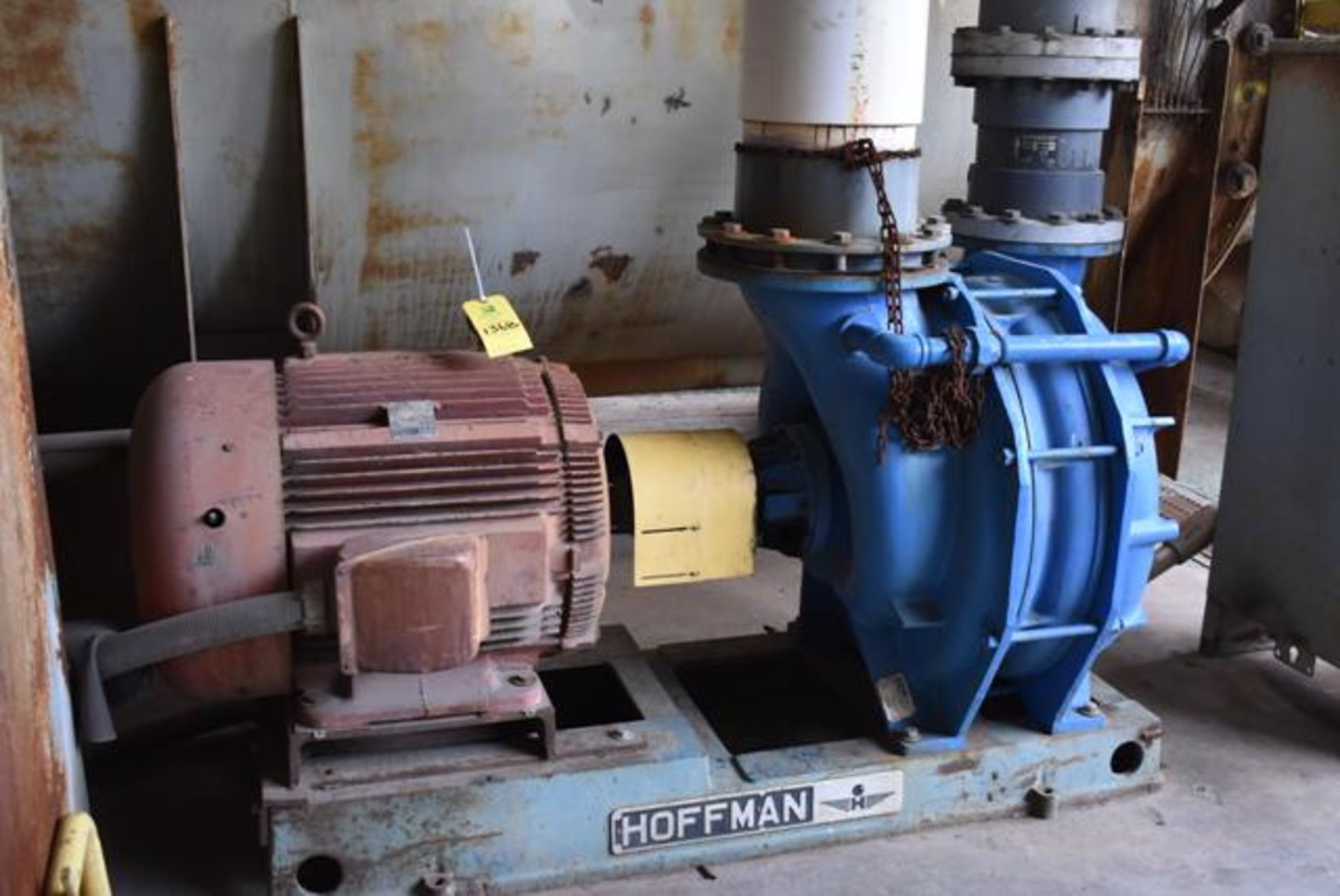 Hoffman Model #65102A1 Centrifugal Blower, 125 hp Motor, 460 Volt, Includes Technocheck Valve