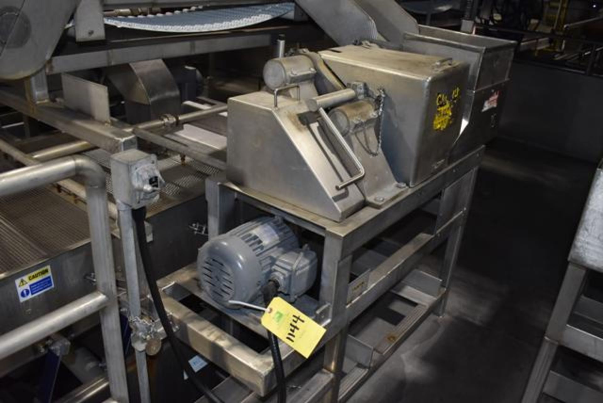 Urschel Model G Dicer, 2 HP Motor, 230/460 Volt, SN N/A, RIGGING FEE: $500