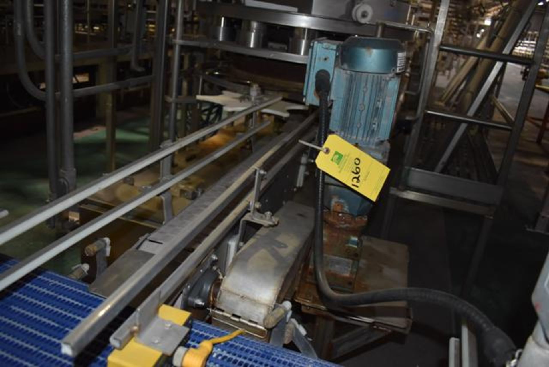 Motorized Belt Conveyor, 6" Wide x 48" Length, Line BA, RIGGING FEES: $200 - Image 2 of 2